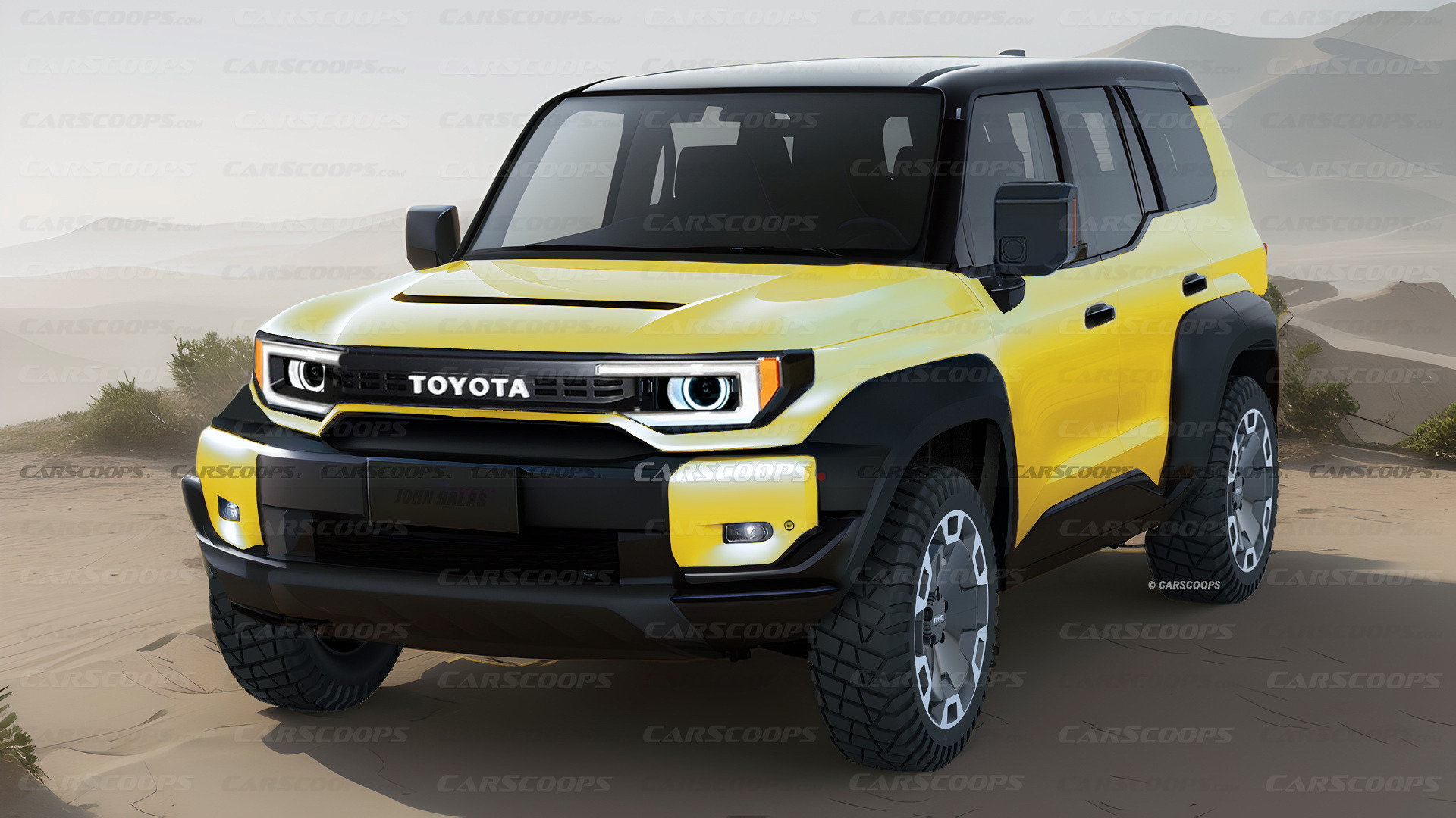 2028 Toyota Land Cruiser Mini 1Y Carscoops