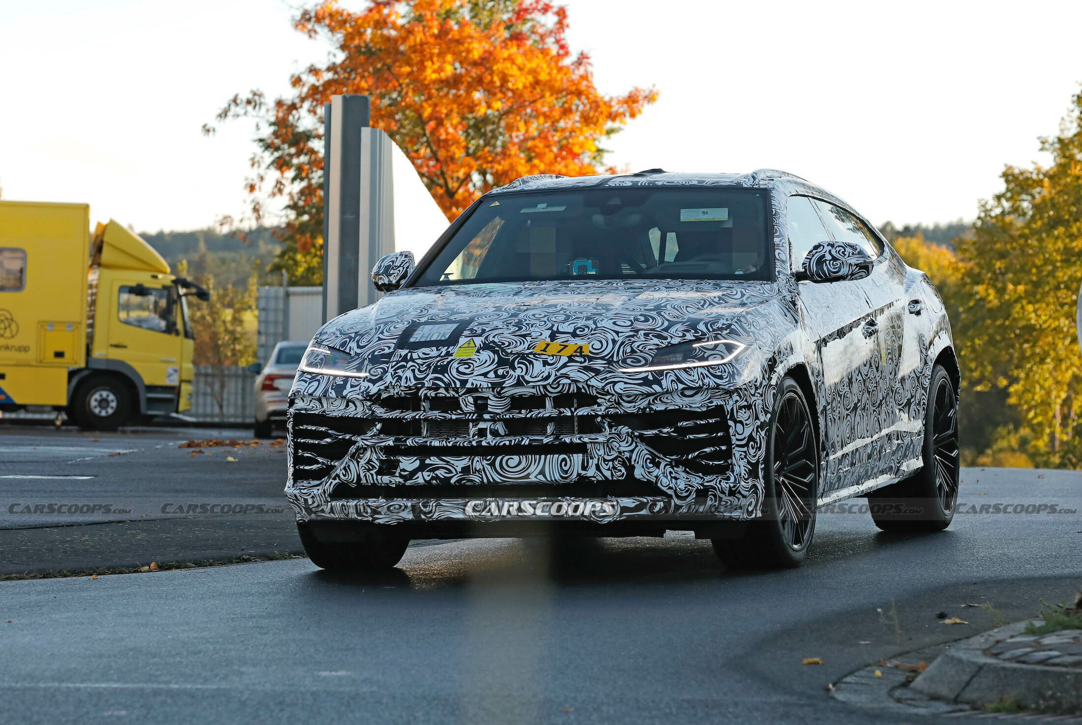 Lamborghini PHEV scoop spy shots 00001