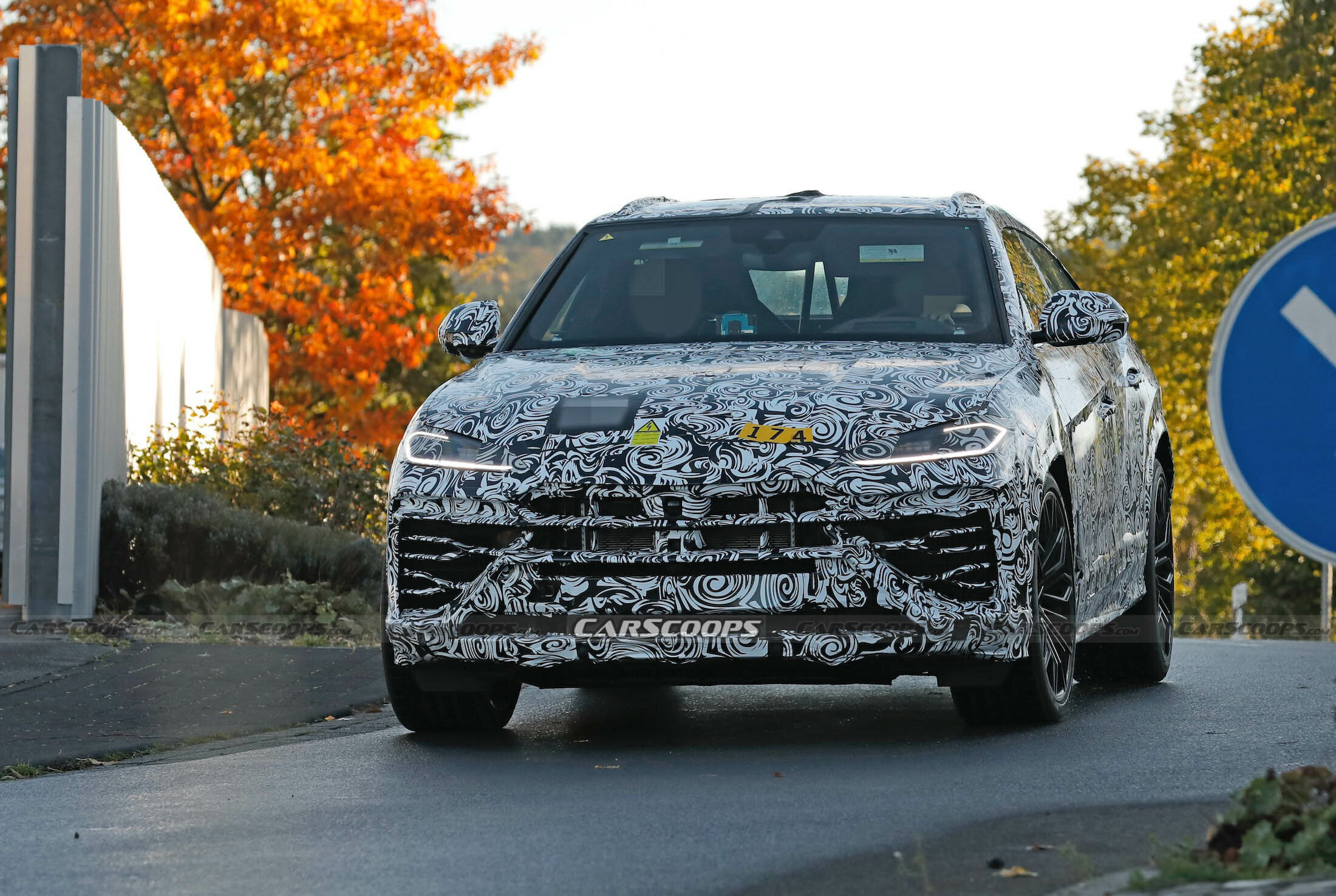 Lamborghini PHEV scoop spy shots 00002