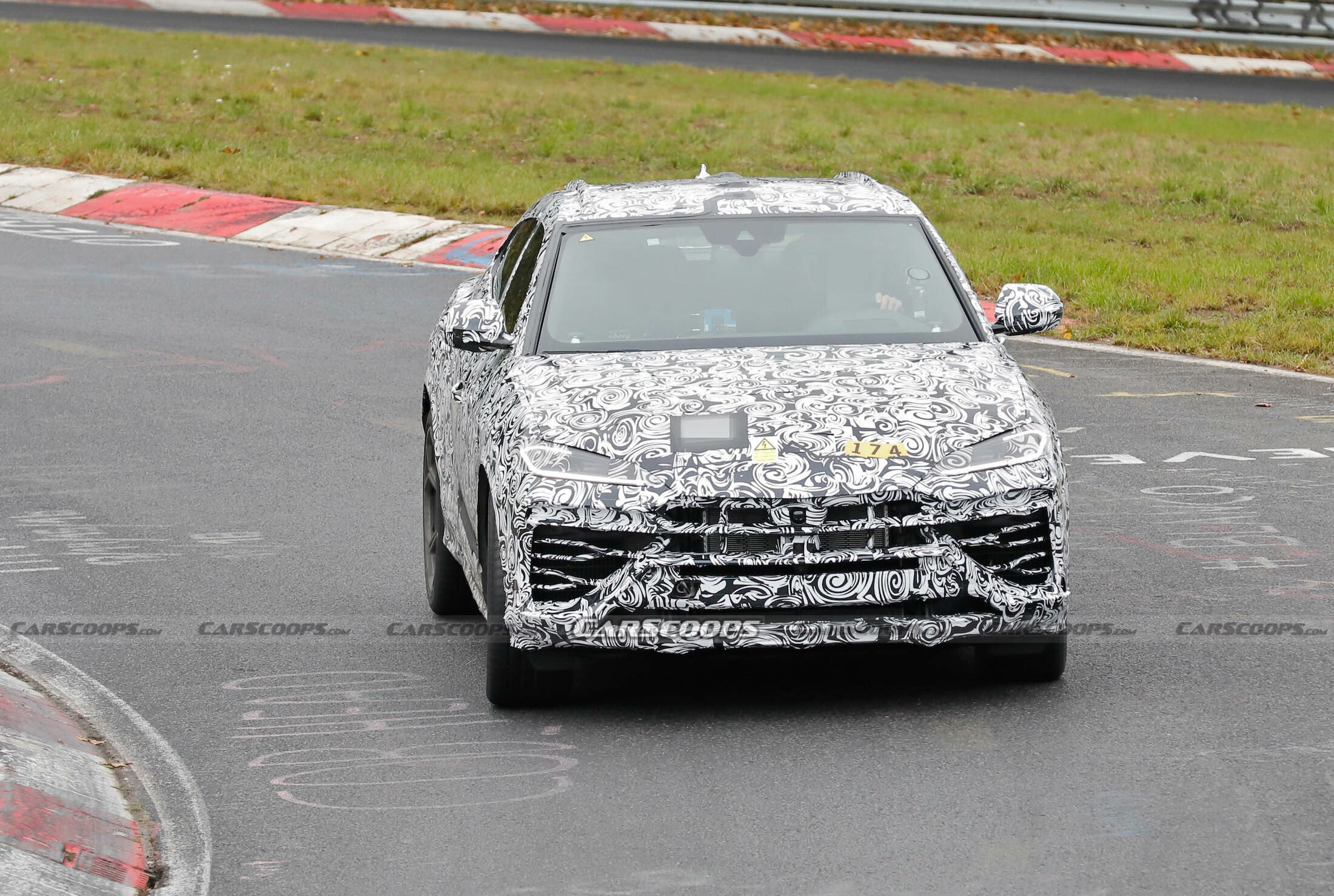 Lamborghini PHEV scoop spy shots 00007