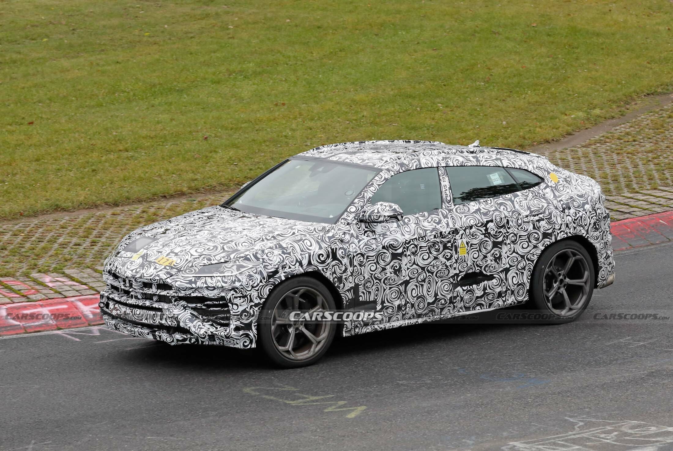 Lamborghini PHEV scoop spy shots 00010