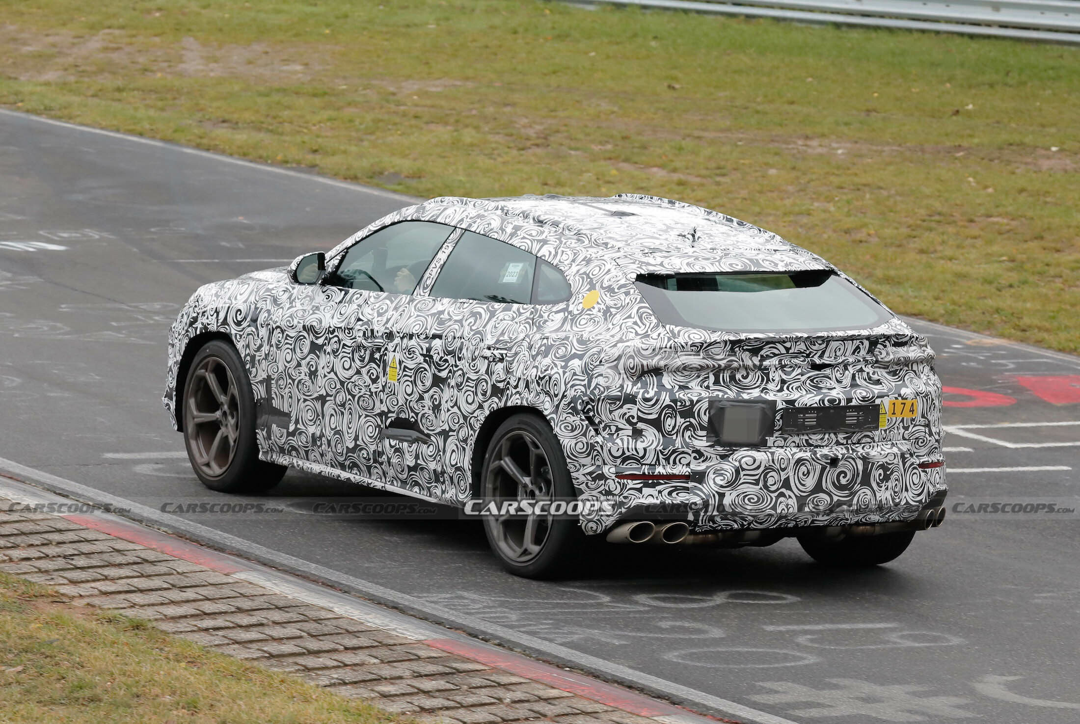 Lamborghini PHEV scoop spy shots 00013