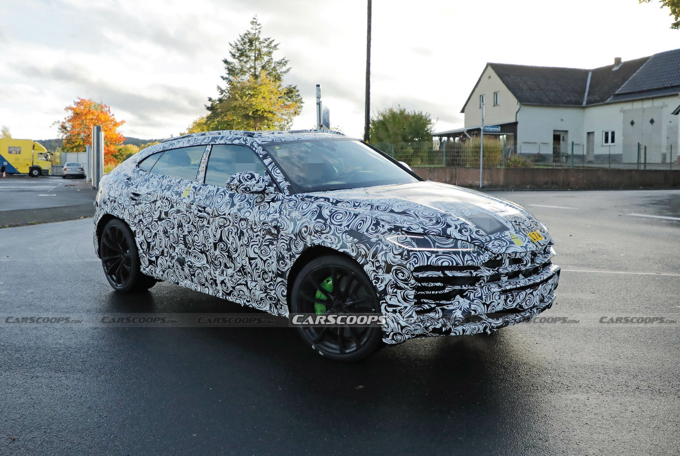Lamborghini PHEV scoop spy shots 00019
