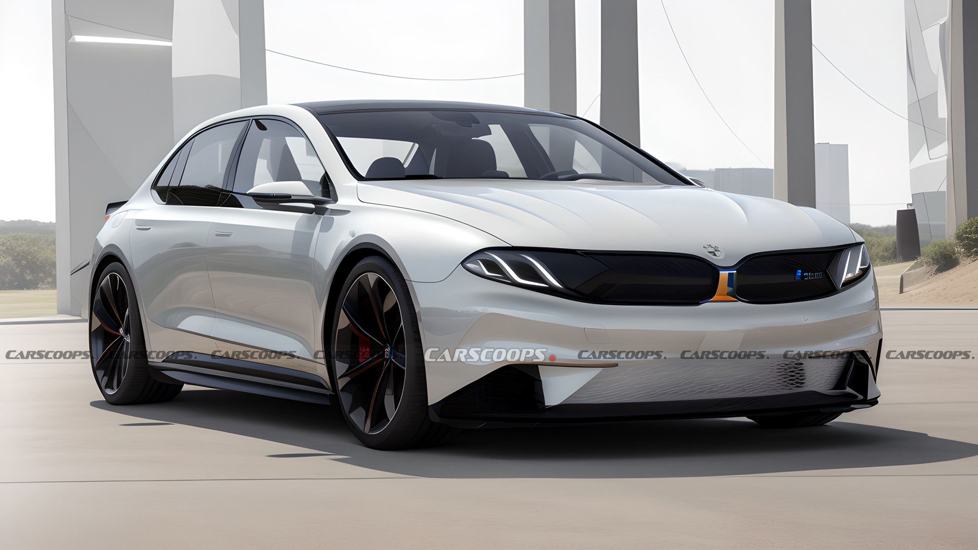2026 BMW M3 EV NK2 Carscoops