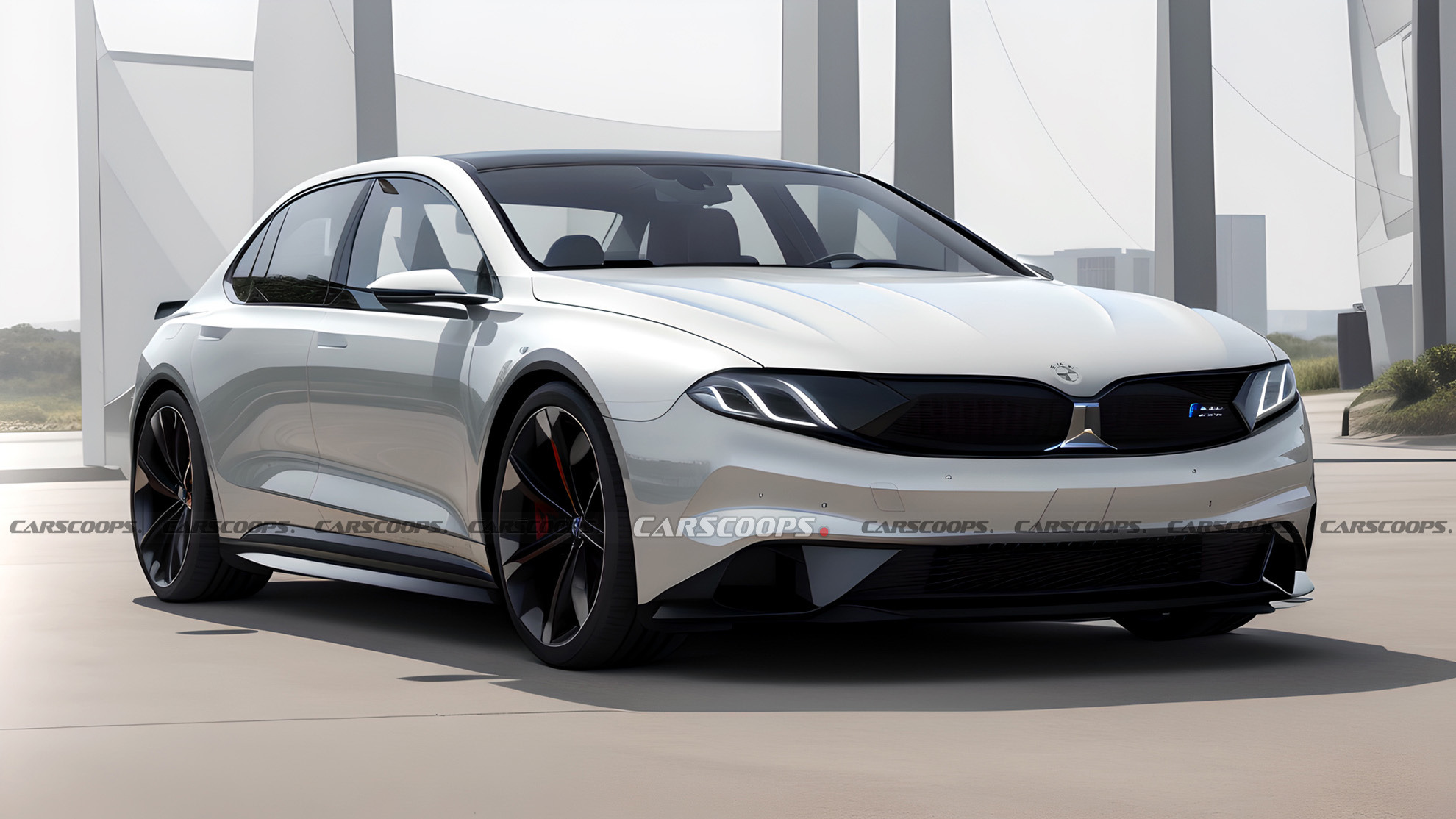 2026 BMW M3 EV NK3 Carscoops
