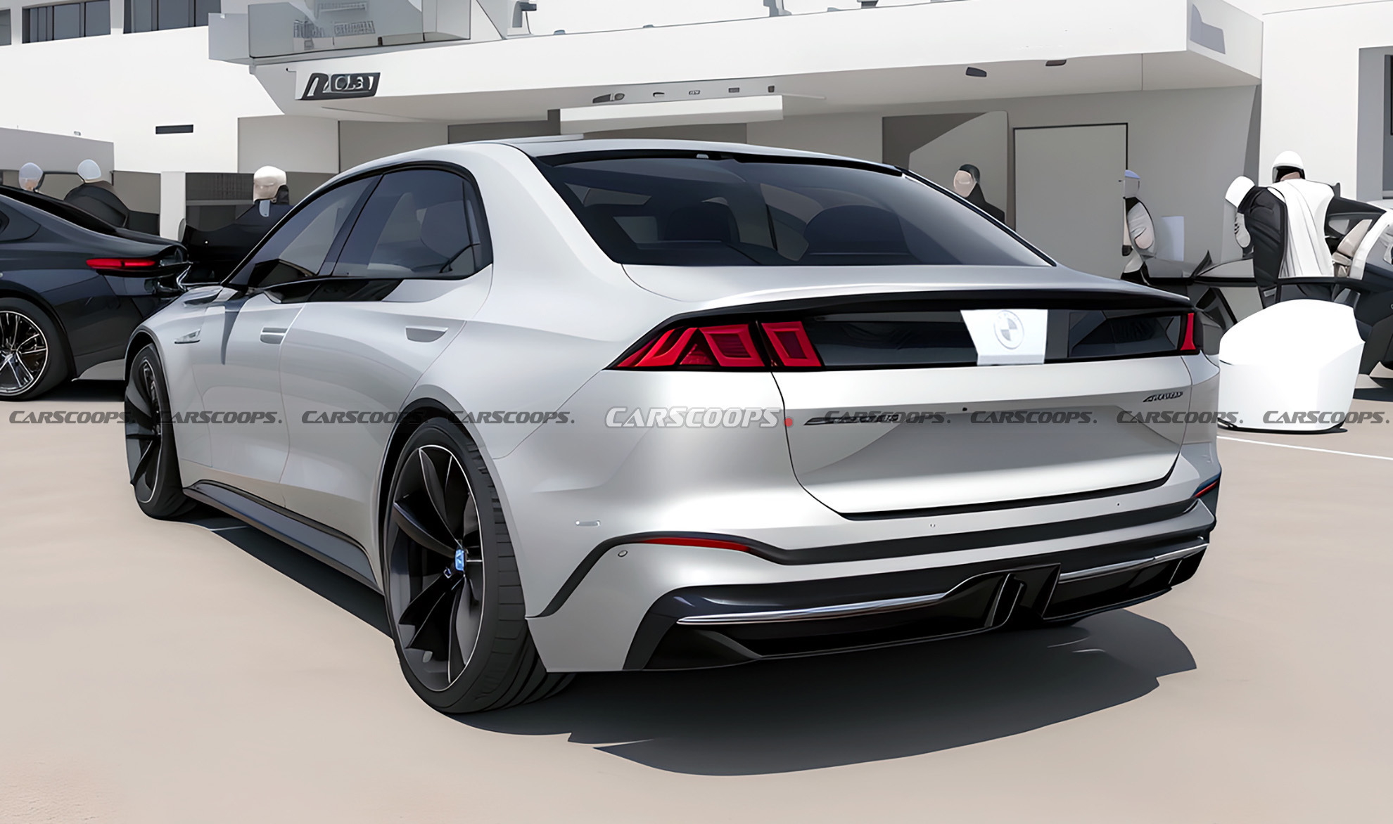2026 BMW M3 EV NK4 Carscoops