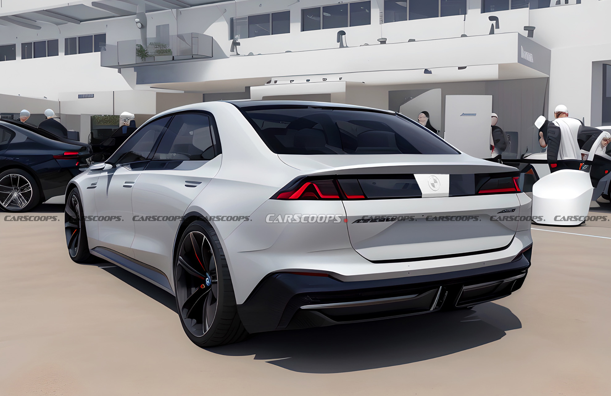 2026 BMW M3 EV NK5 Carscoops
