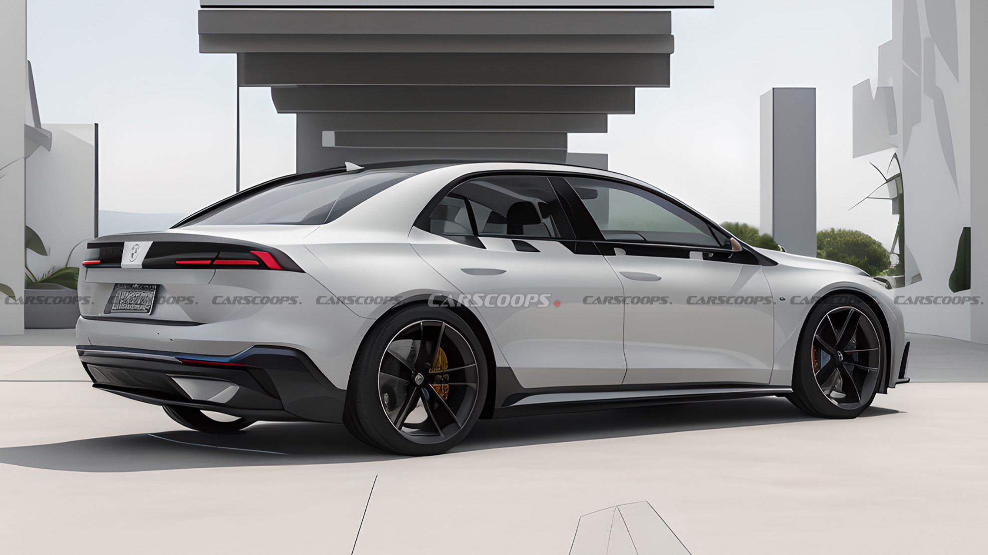2026 BMW M3 EV NK1 Carscoops