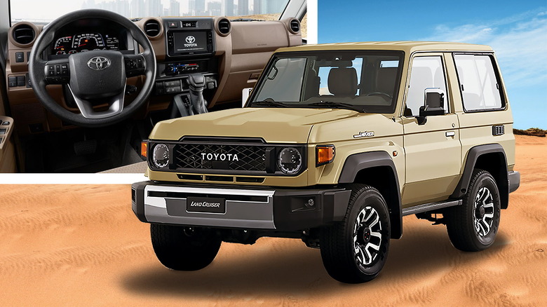 Facelifted 2024 Toyota Land Cruiser 70 Series Gets 3-Door Short