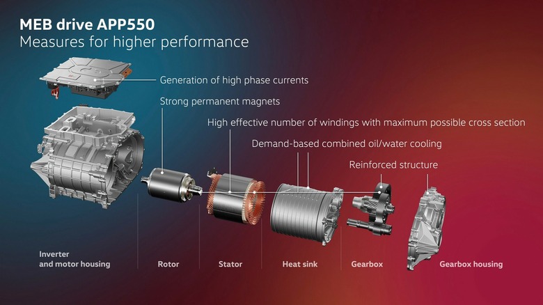 VW APP550 electric motor 3