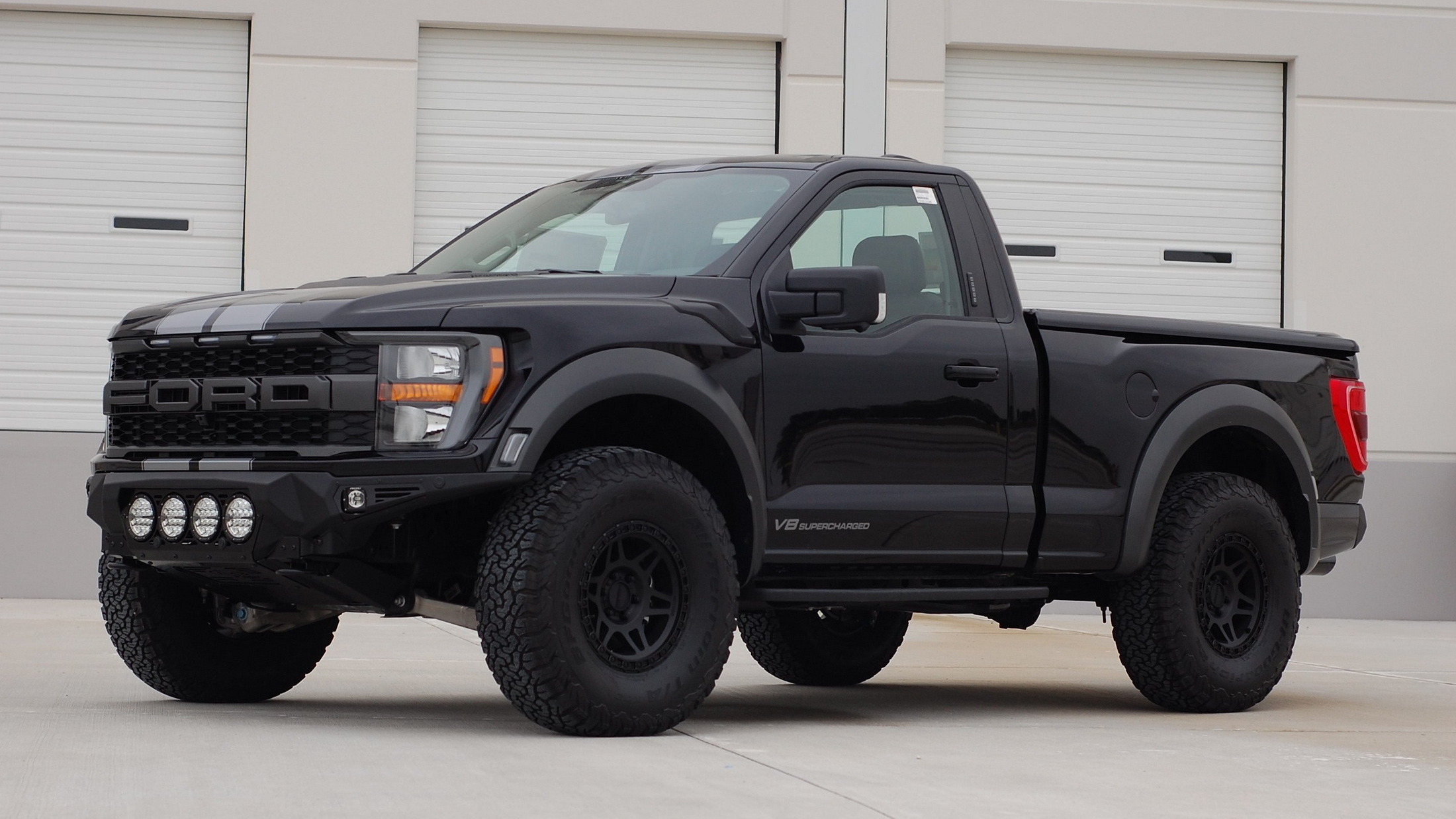 2023 PaxPower F-150 Shortie Raptor Black 1