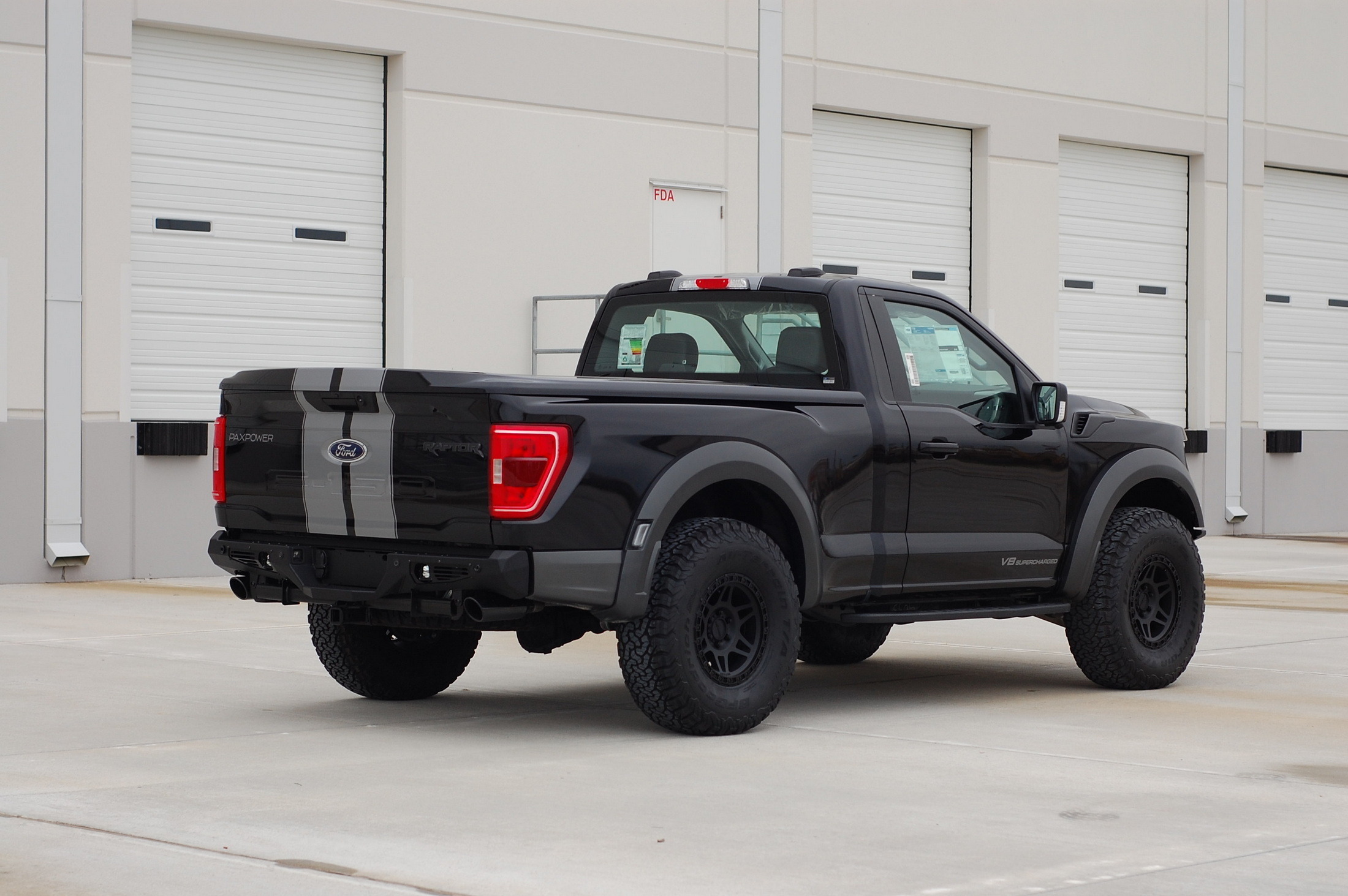 2023 PaxPower F-150 Shortie Raptor Black 3