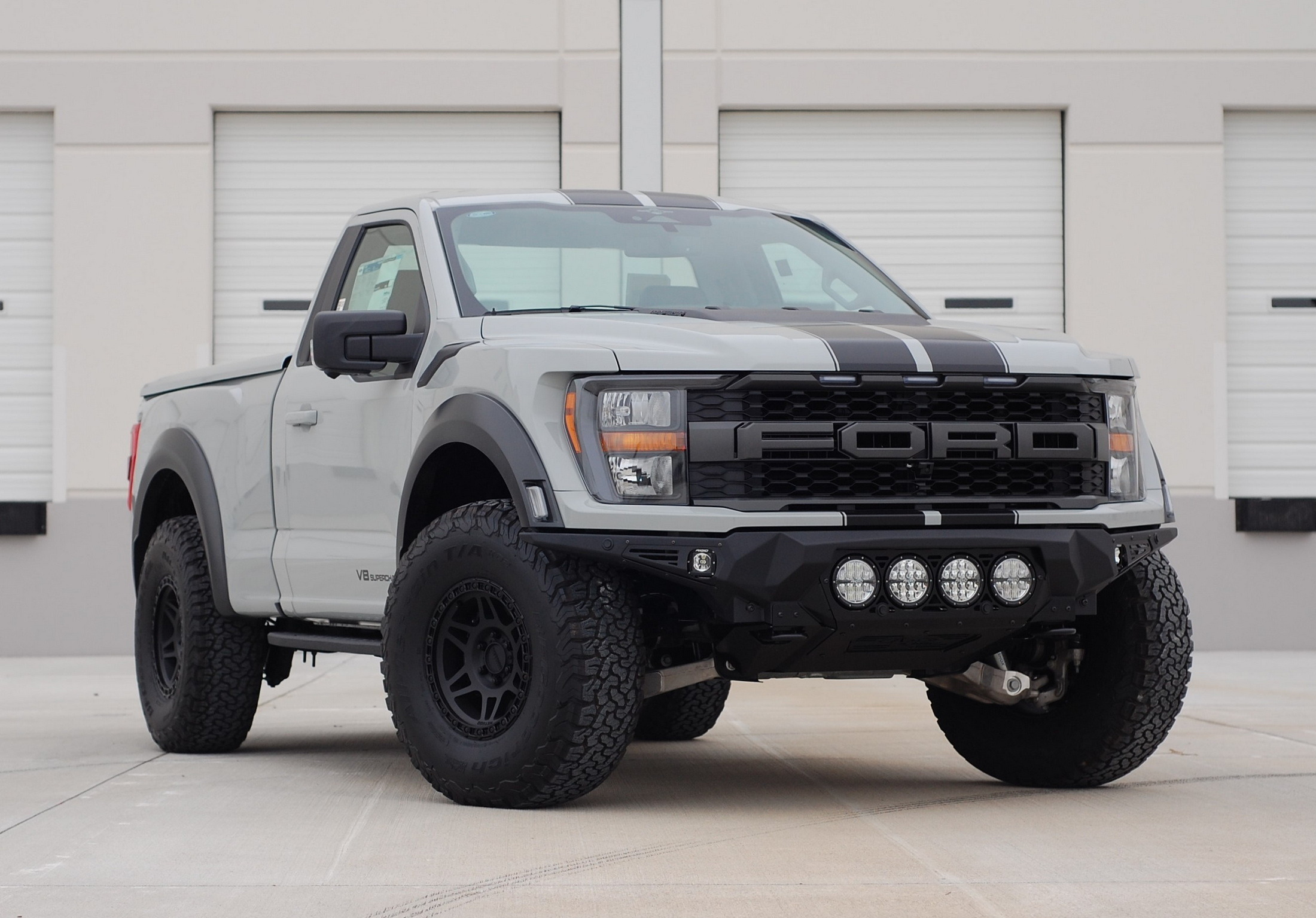 2023 PaxPower F-150 Shortie Raptor Gray 10