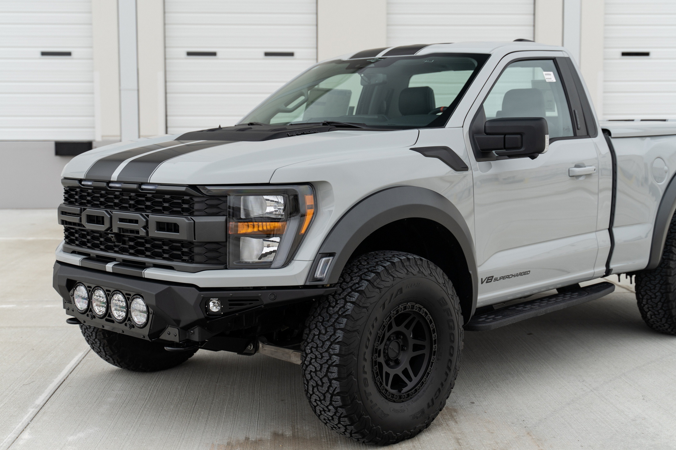 2023 PaxPower F-150 Shortie Raptor Gray 13