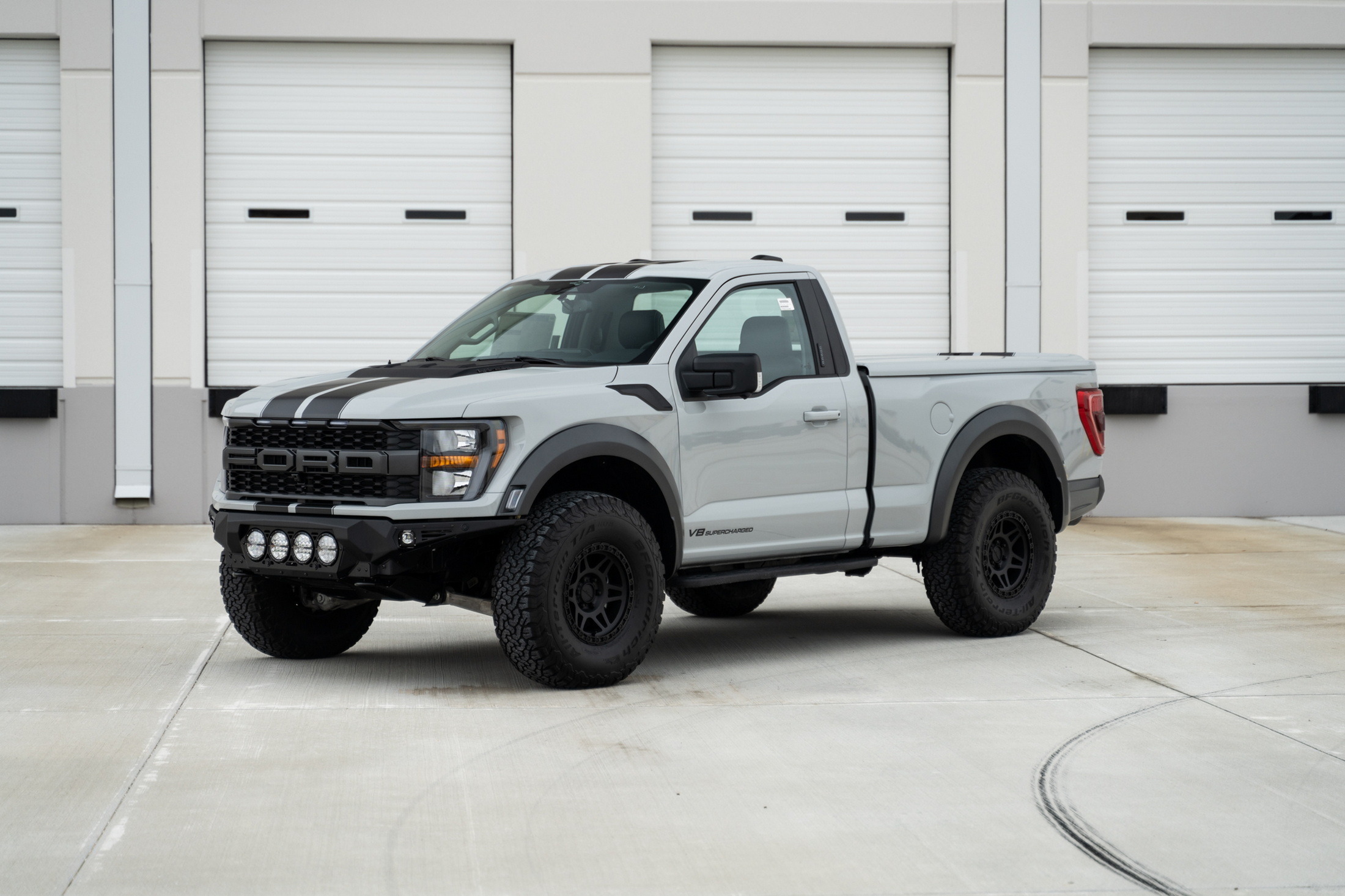 2023 PaxPower F-150 Shortie Raptor Gray 14