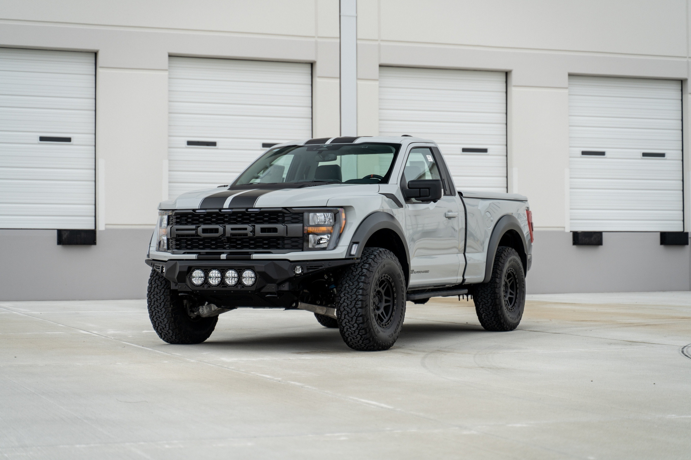2023 PaxPower F-150 Shortie Raptor Gray 15