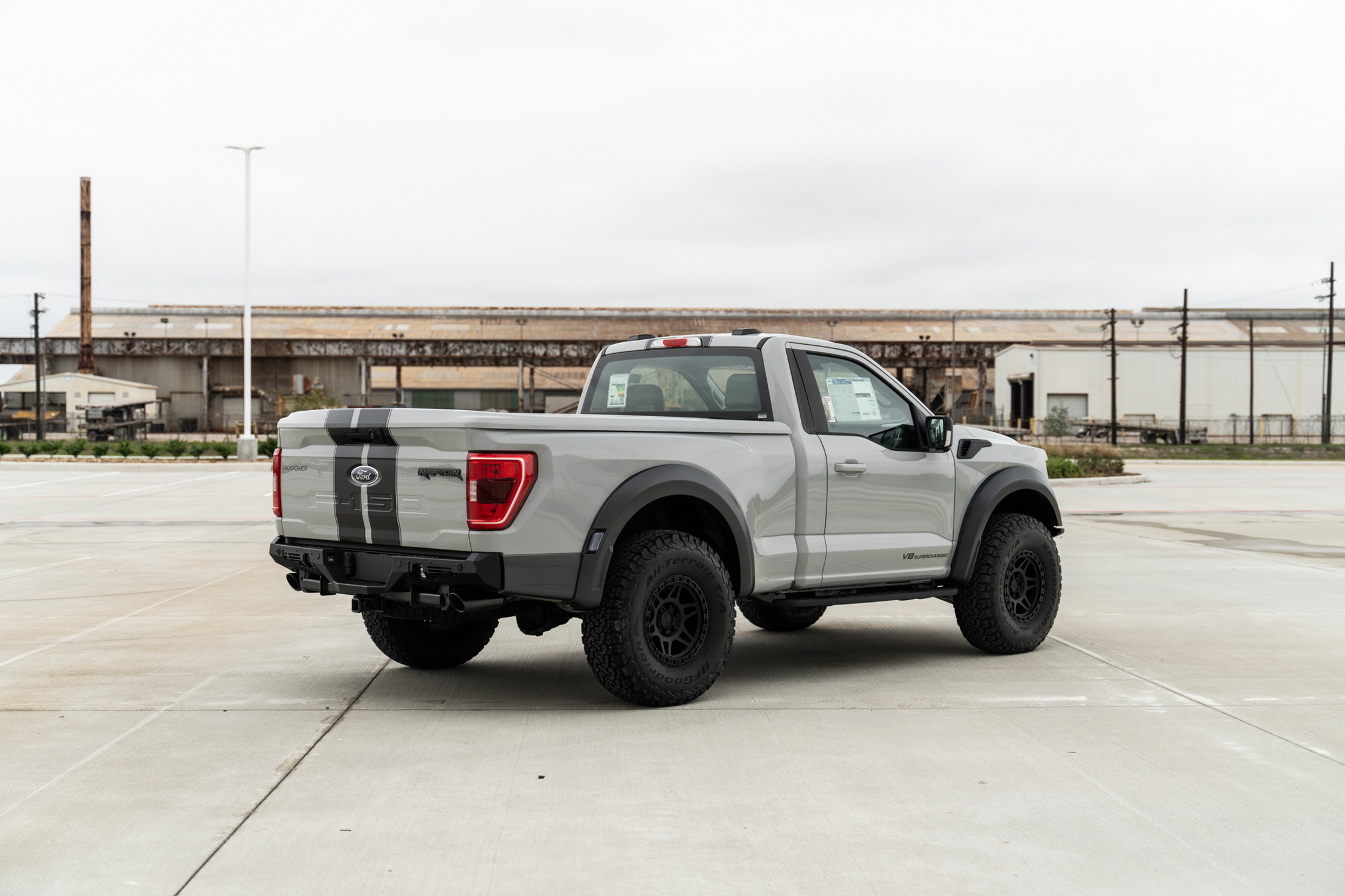 2023 PaxPower F-150 Shortie Raptor Gray 17