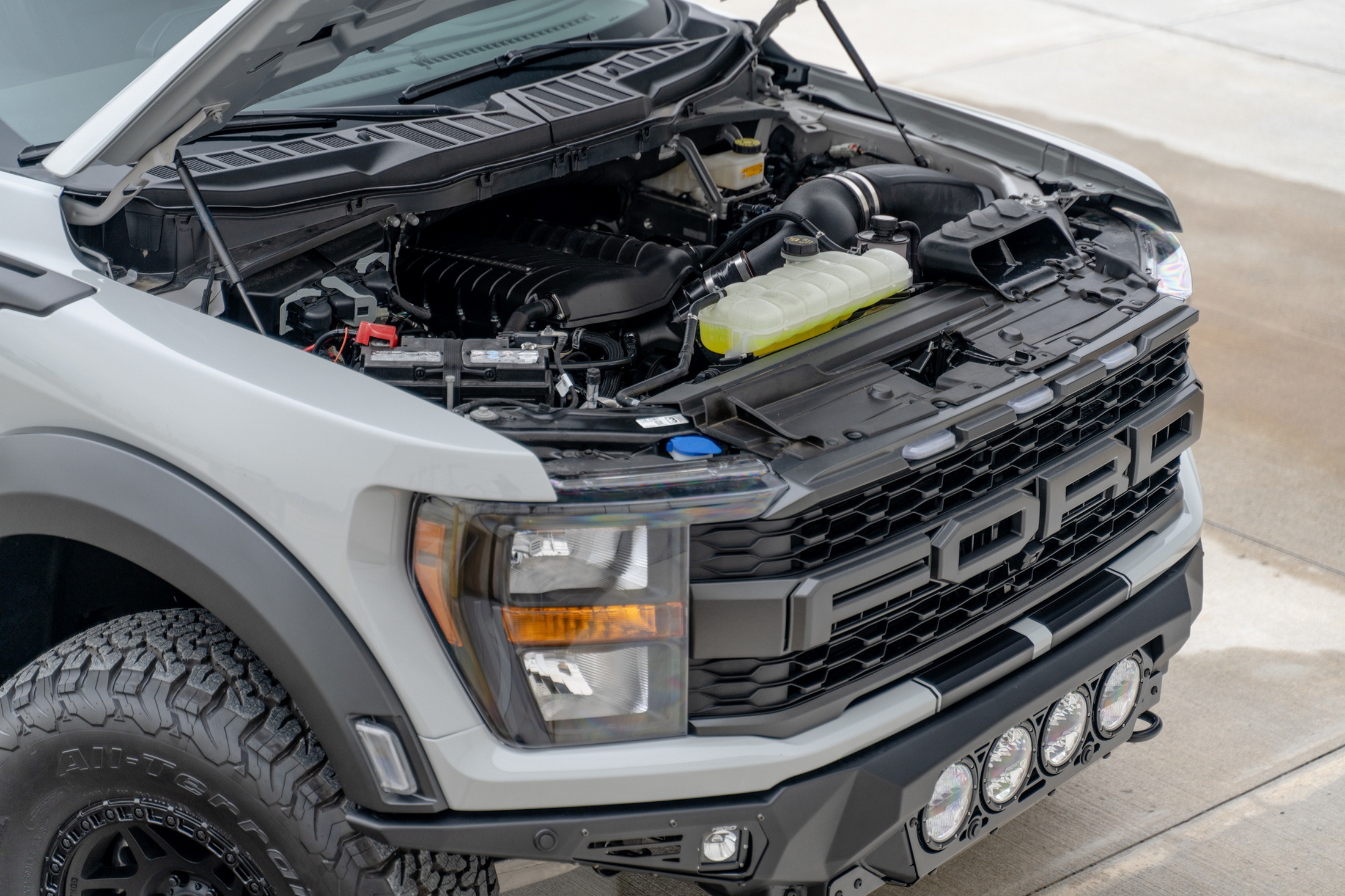 2023 PaxPower F-150 Shortie Raptor Gray 3