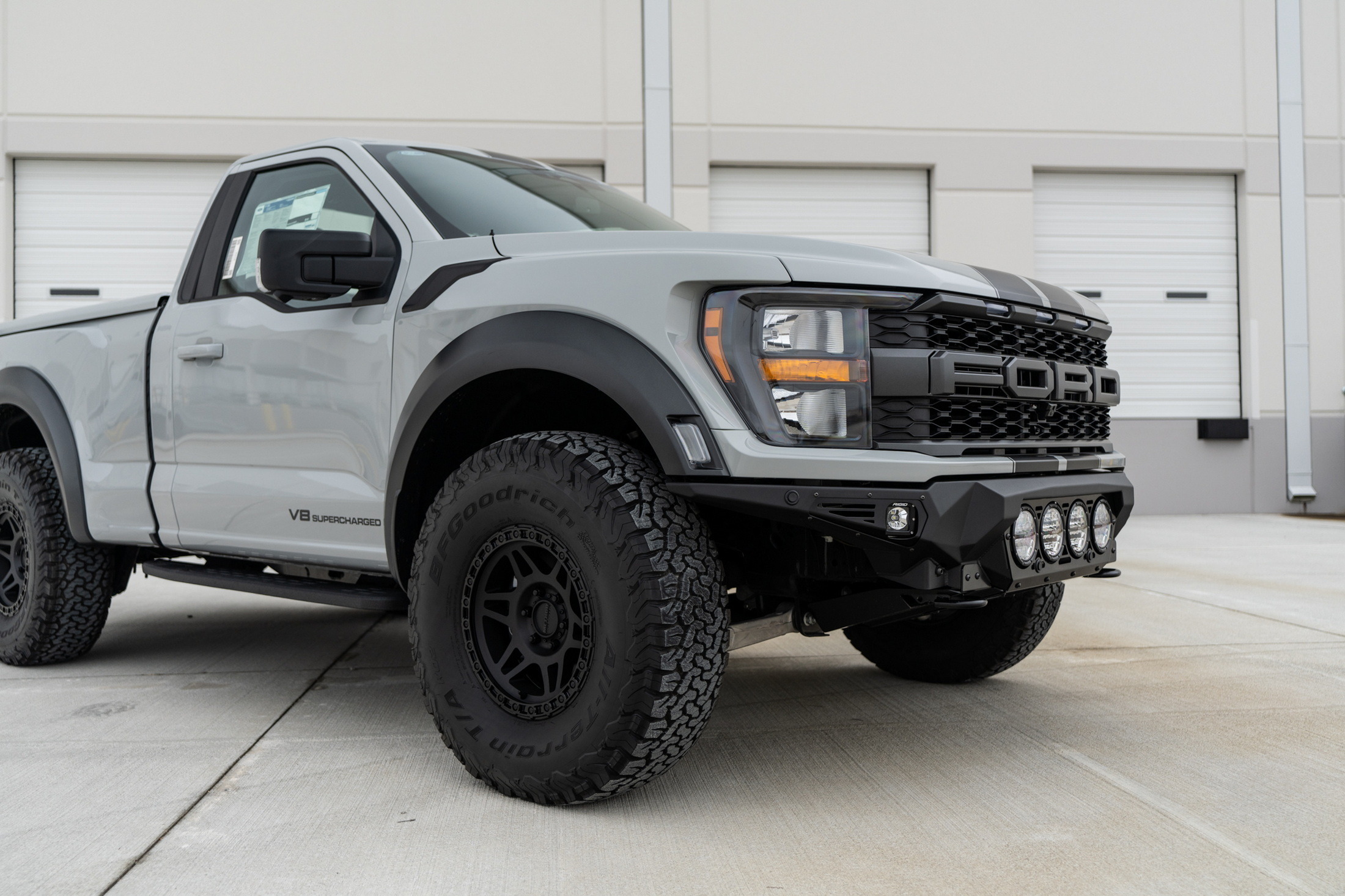 2023 PaxPower F-150 Shortie Raptor Gray 4