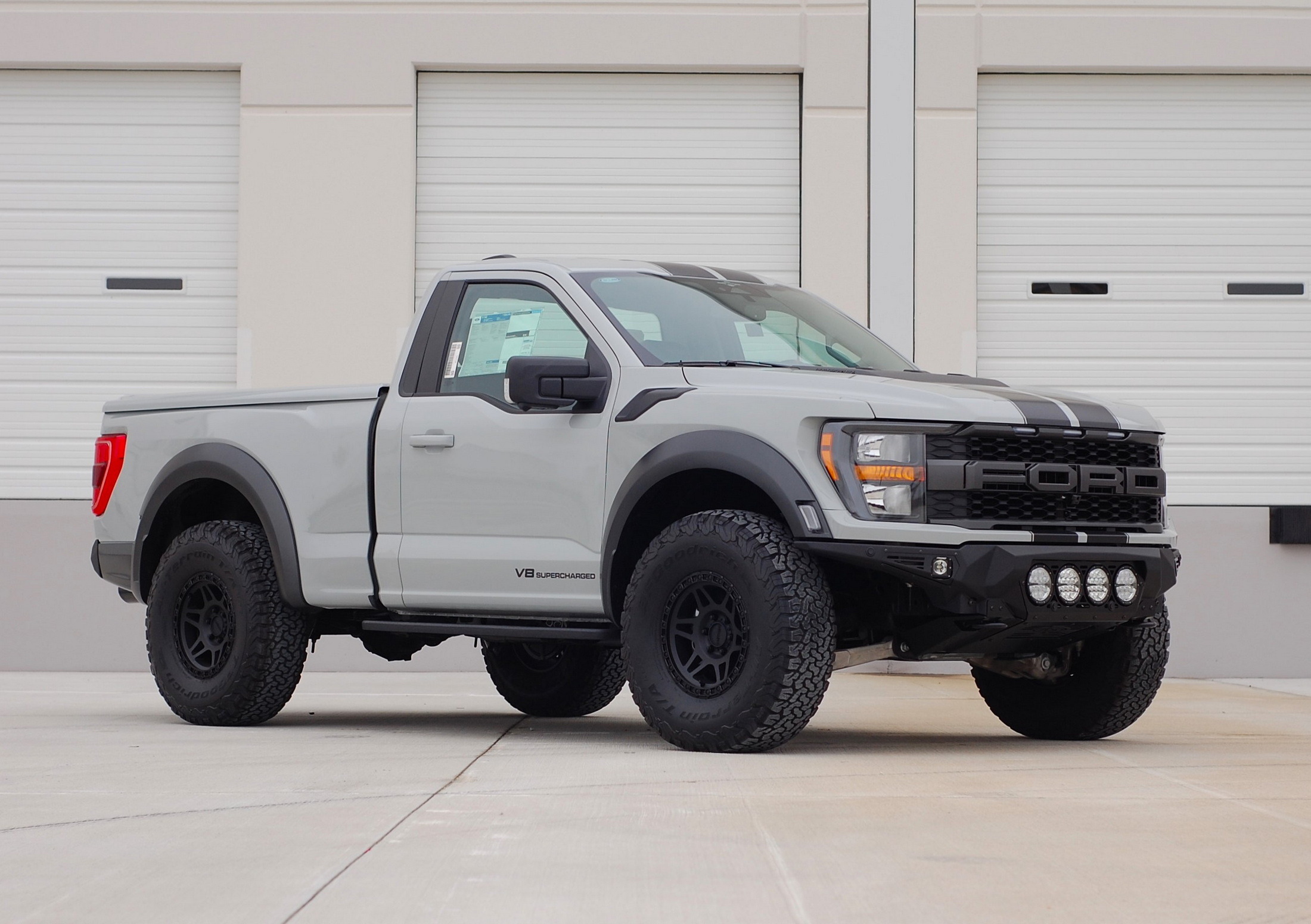 2023 PaxPower F-150 Shortie Raptor Gray 5
