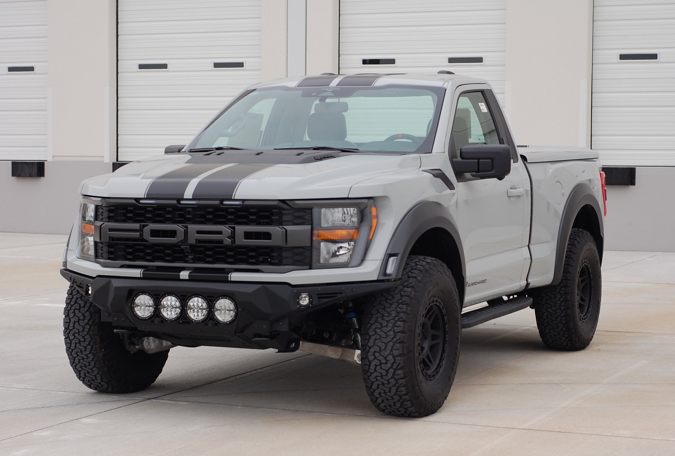 2023 PaxPower F-150 Shortie Raptor Gray 6