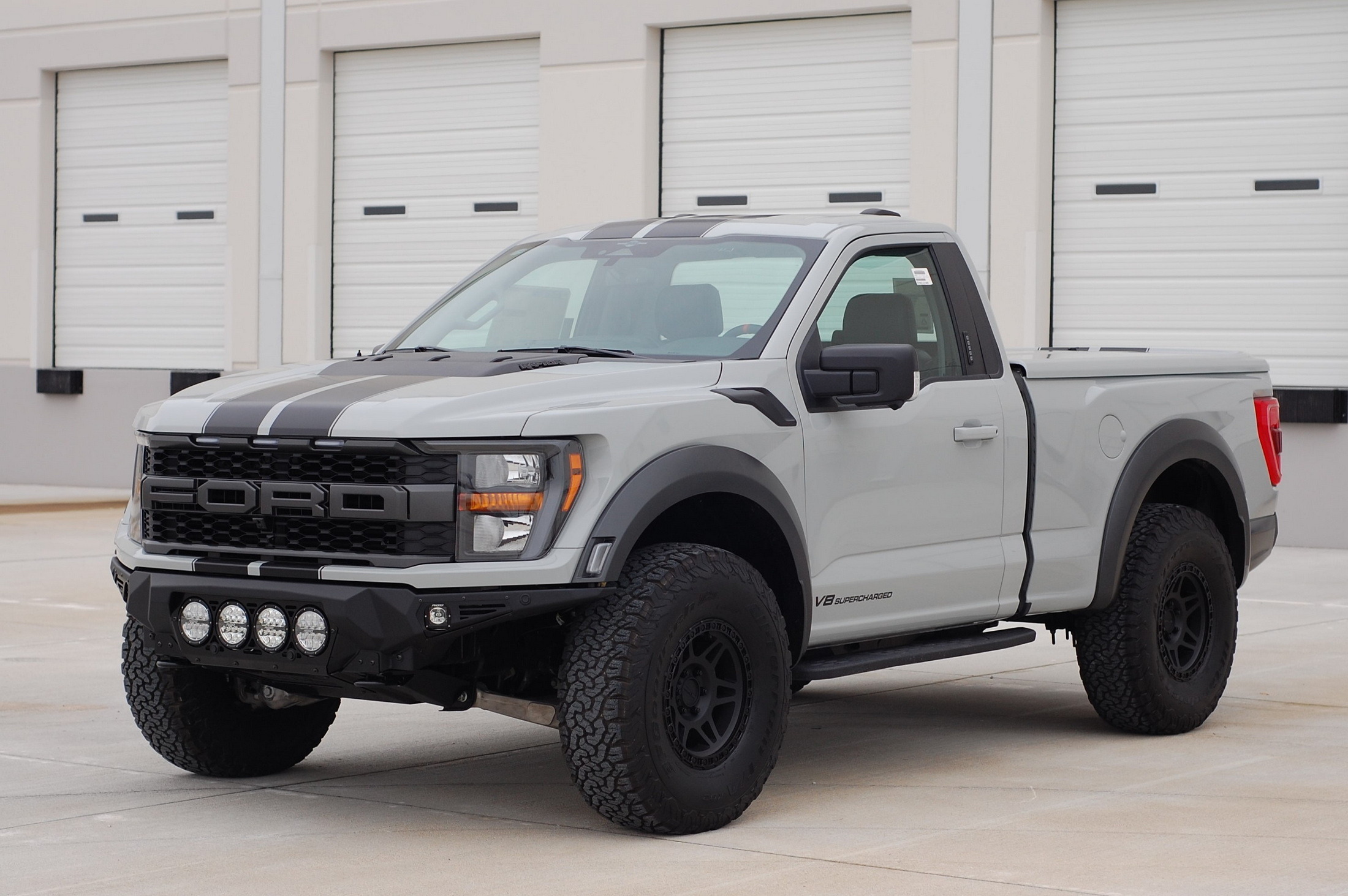 2023 PaxPower F-150 Shortie Raptor Gray 7