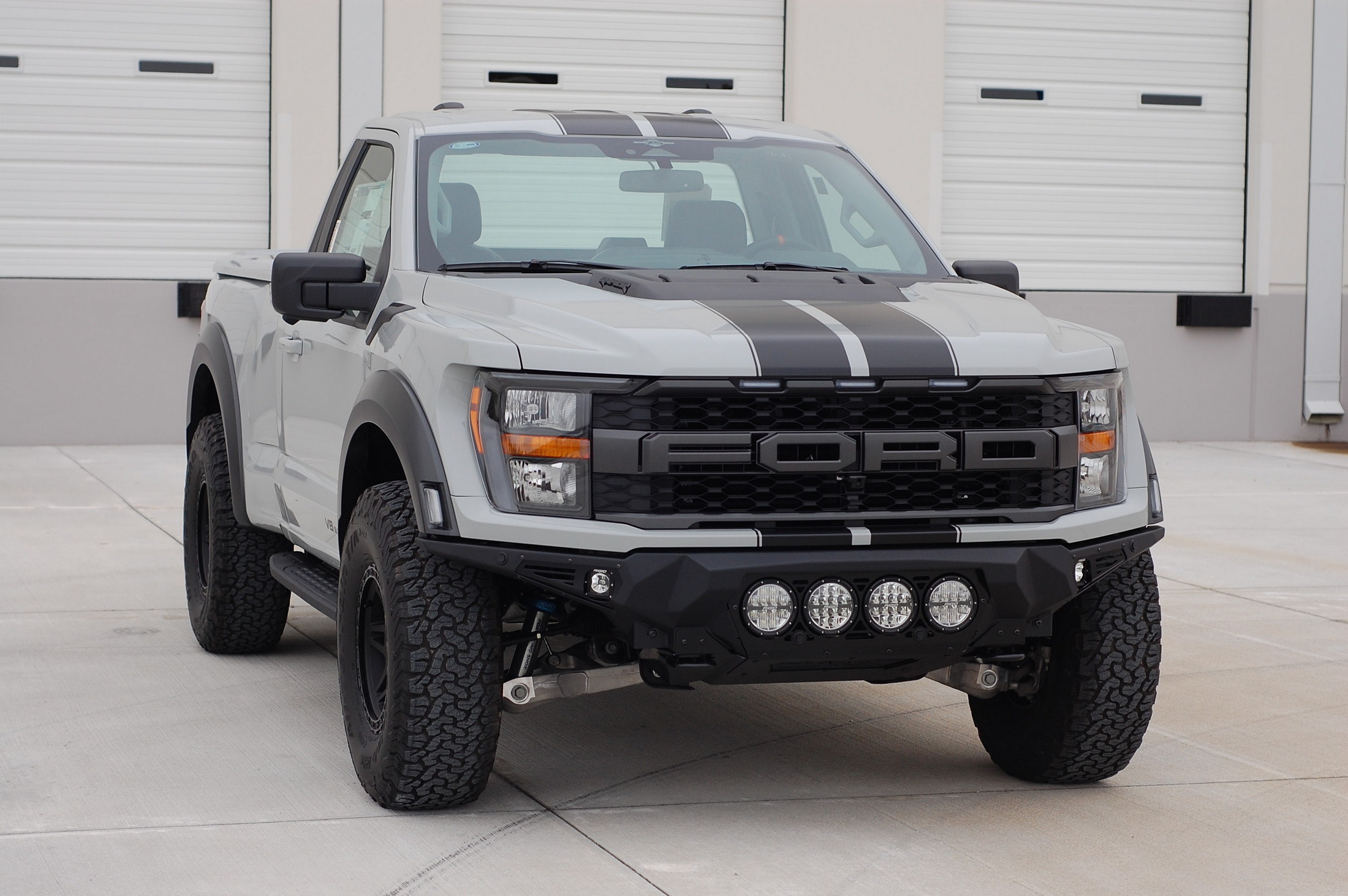 2023 PaxPower F-150 Shortie Raptor Gray 8