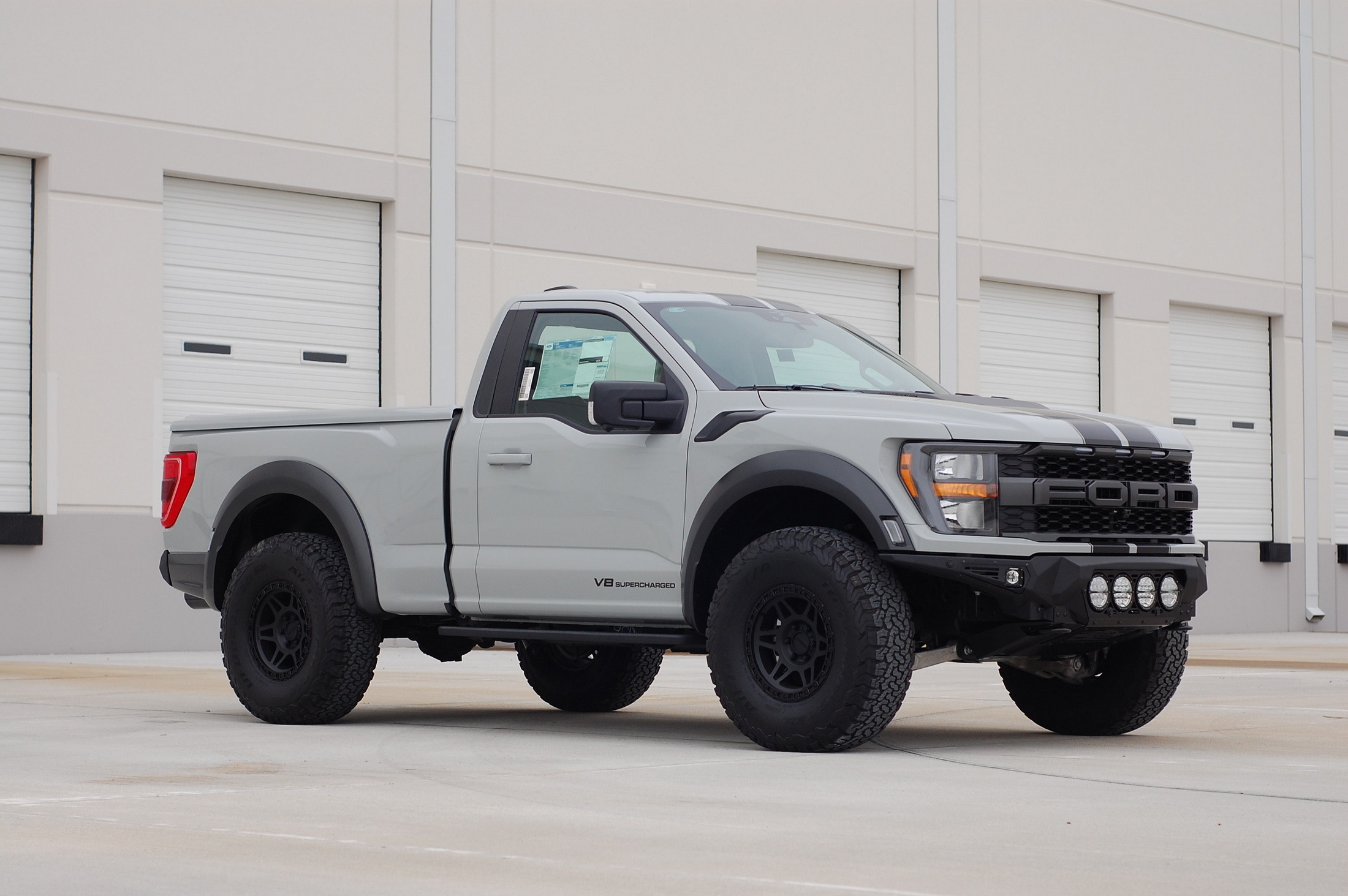 2023 PaxPower F-150 Shortie Raptor Gray 9