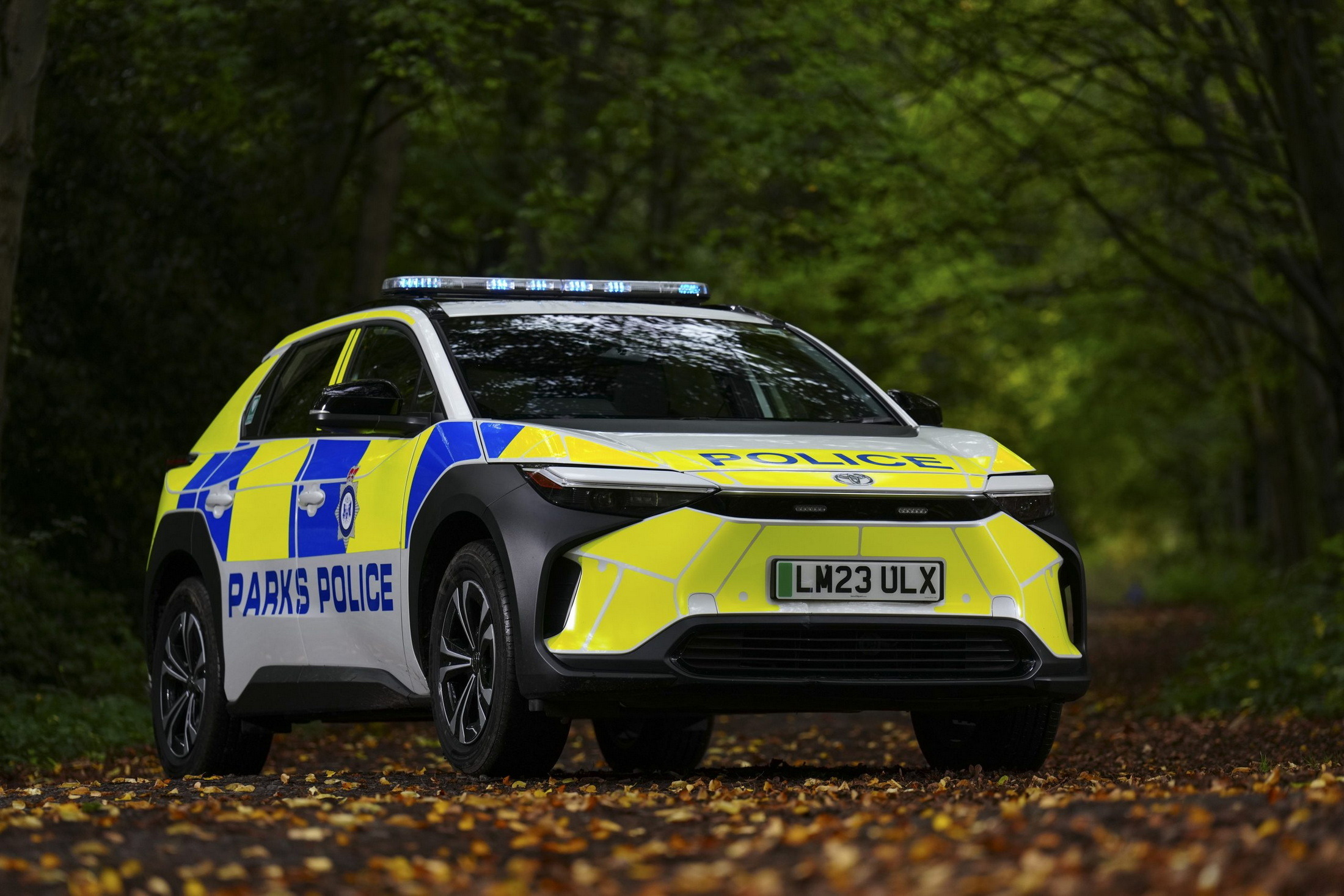 2023 Toyota bZ4X London Parks Police 10