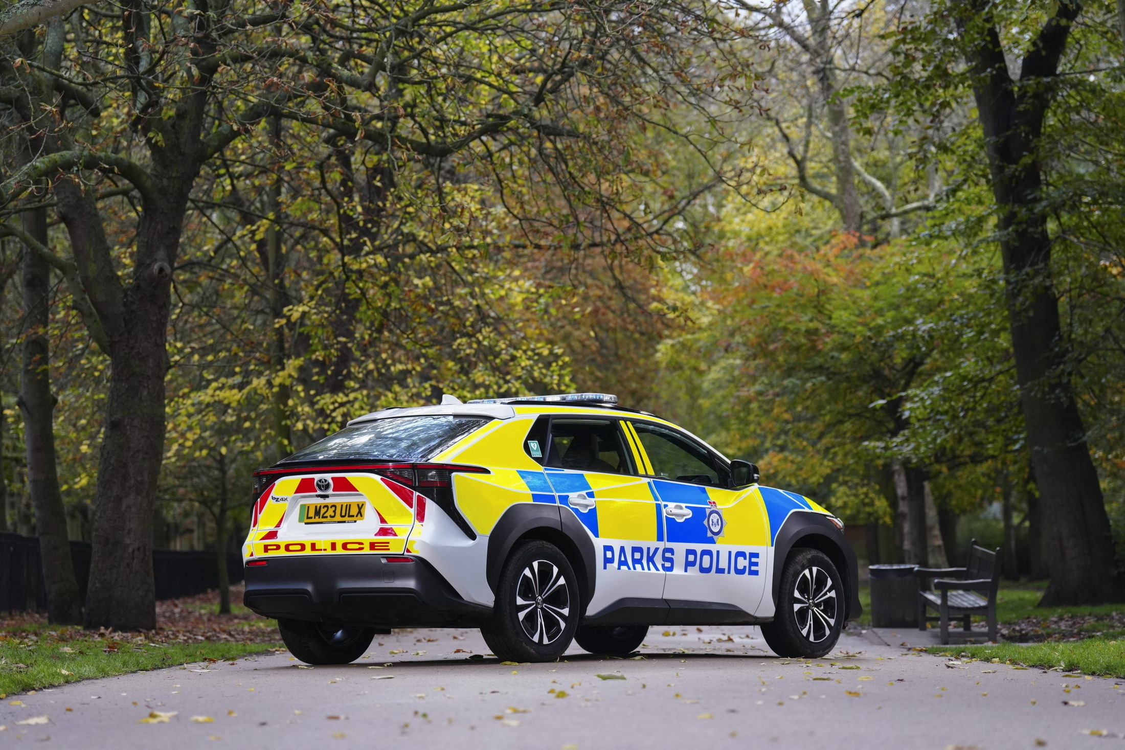 2023 Toyota bZ4X London Parks Police 19