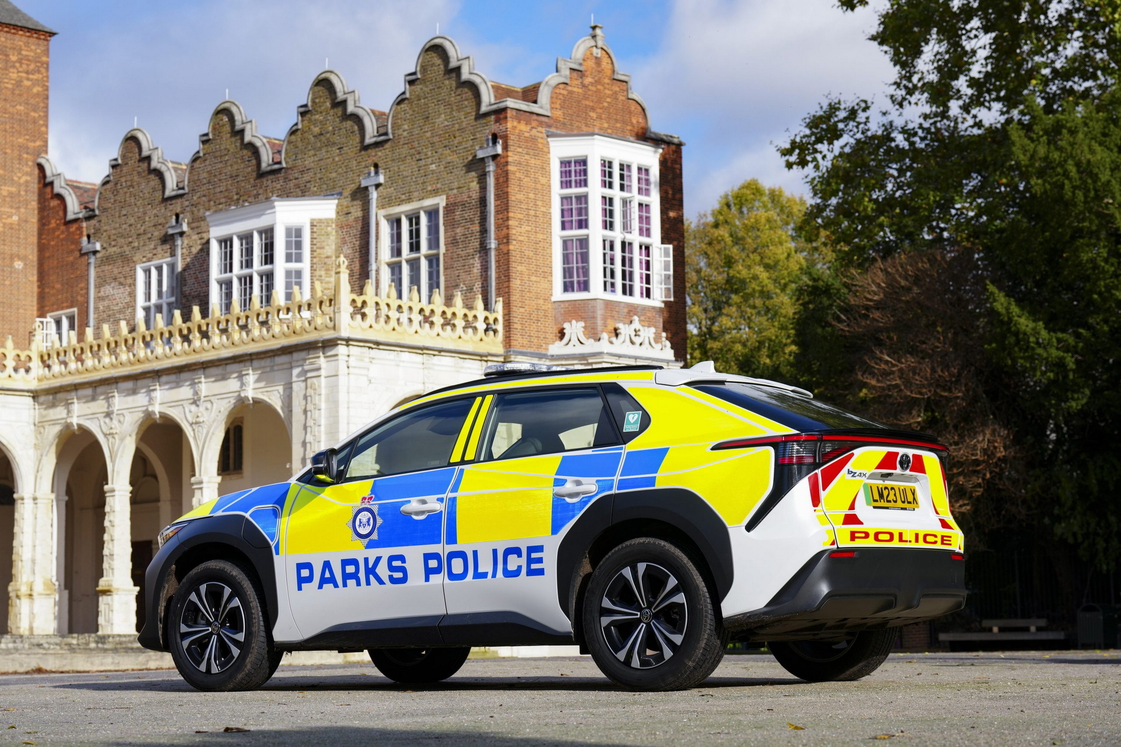 2023 Toyota bZ4X London Parks Police 3
