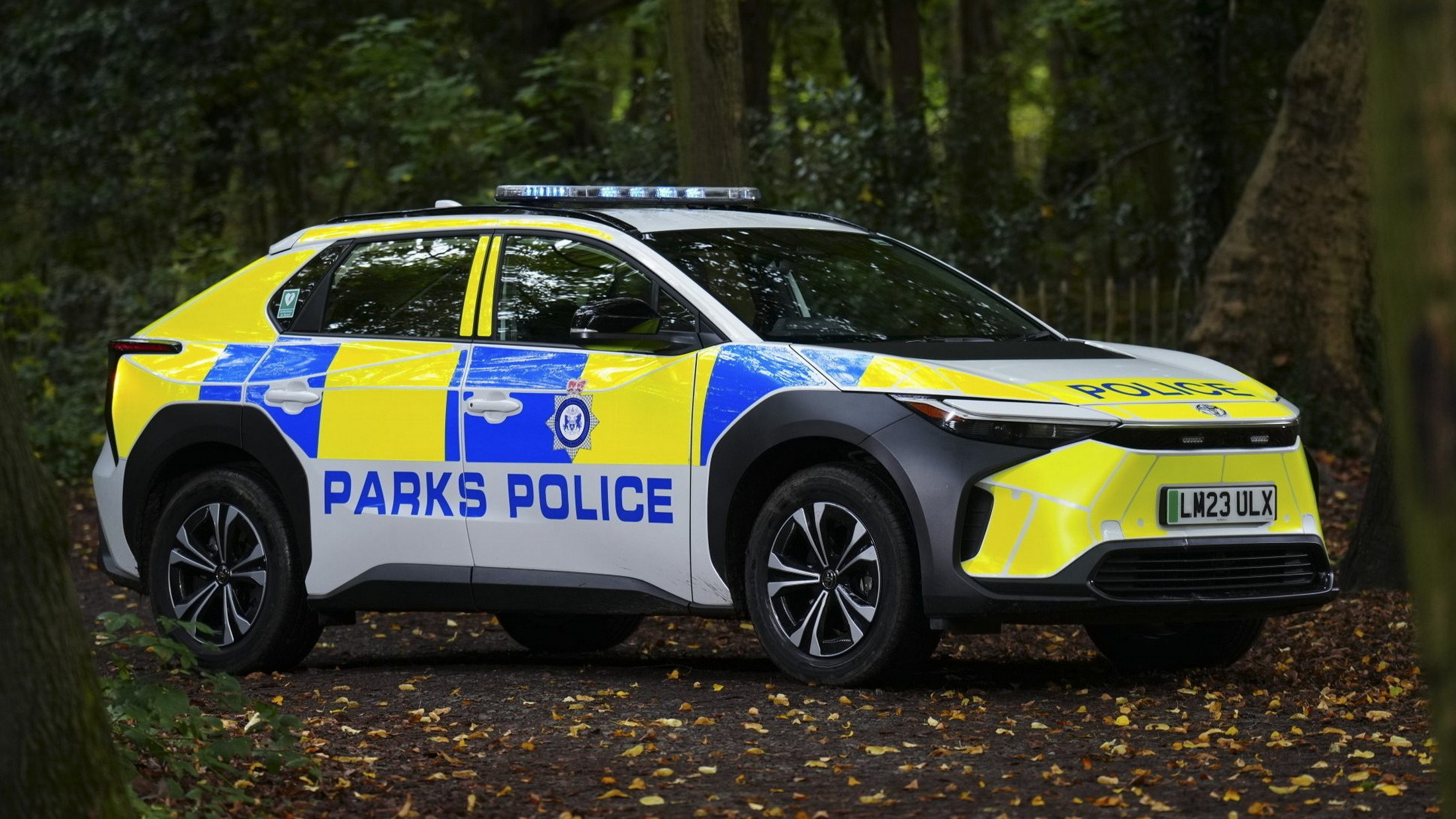 2023 Toyota bZ4X London Parks Police 4