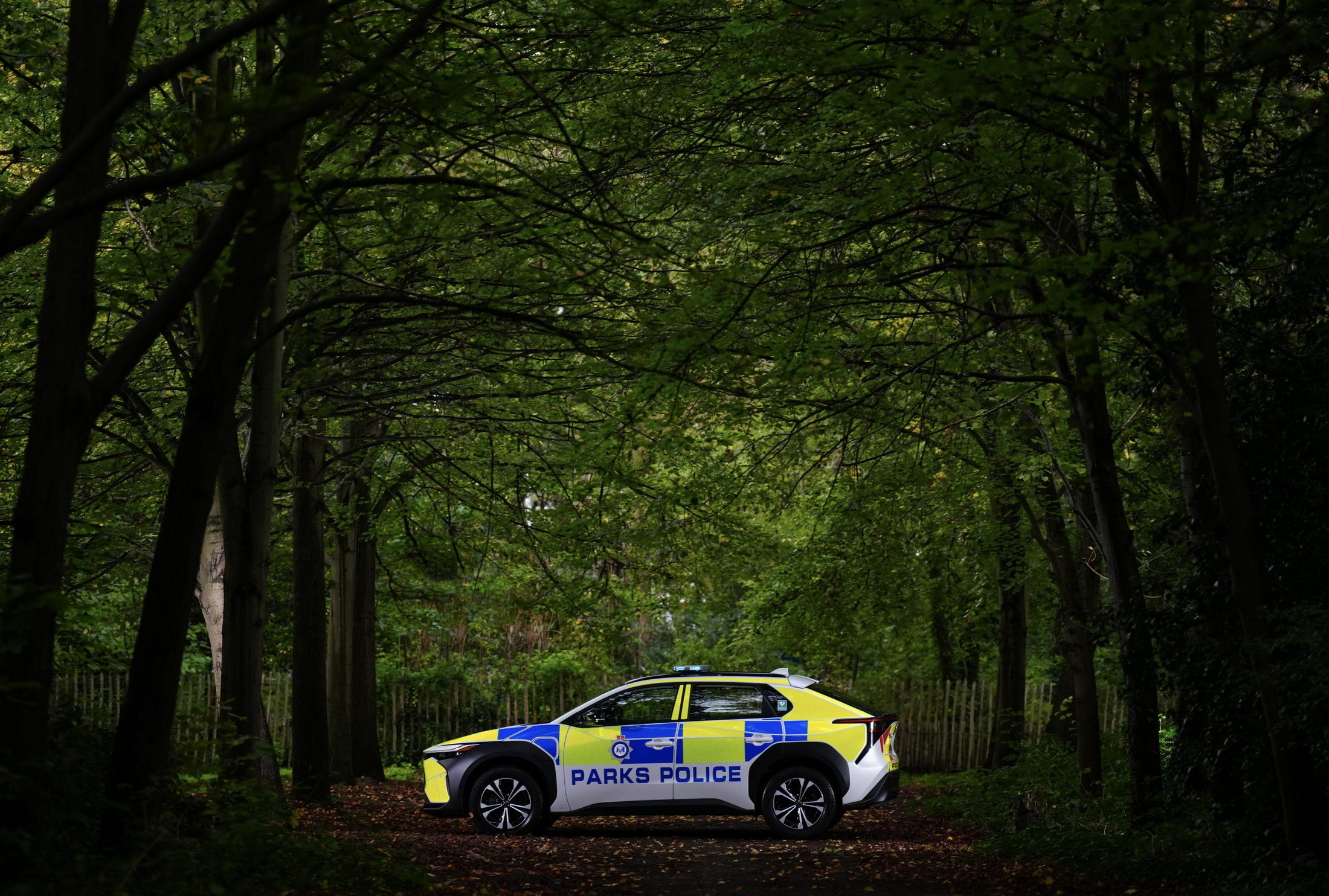 2023 Toyota bZ4X London Parks Police 6
