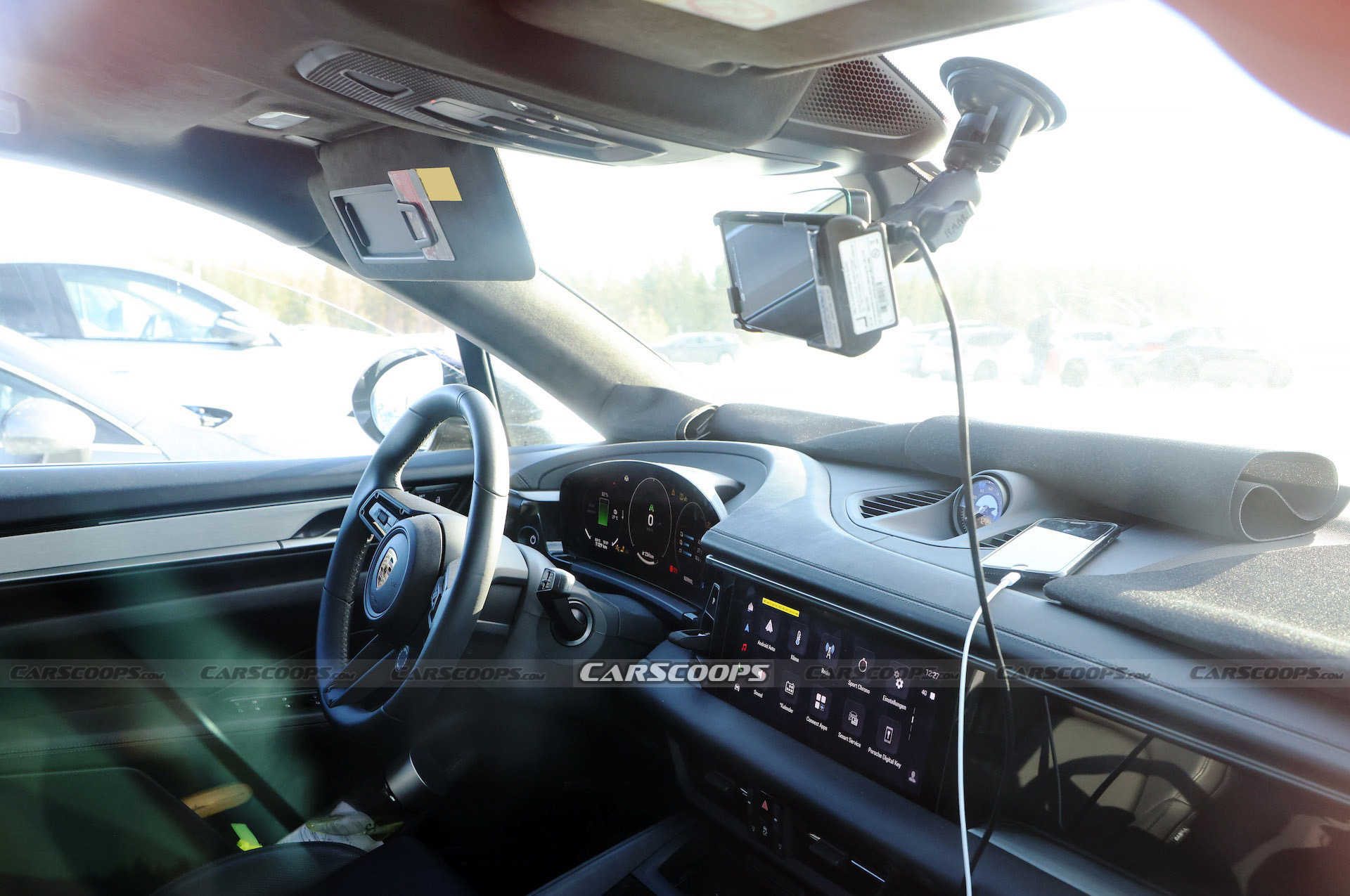 Porsche Macan EV scoop 00007