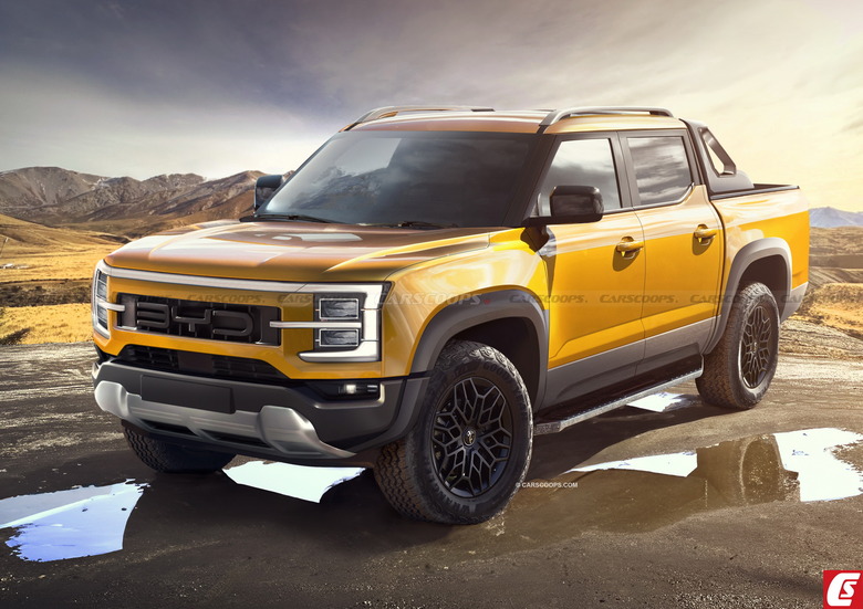 2024 BYD Pickup Yellow - Copy