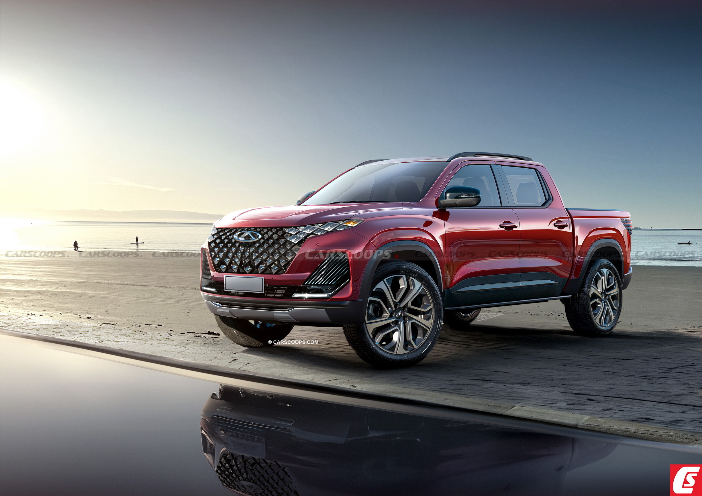 2025 Chery Pickup Truck Carscoops 002