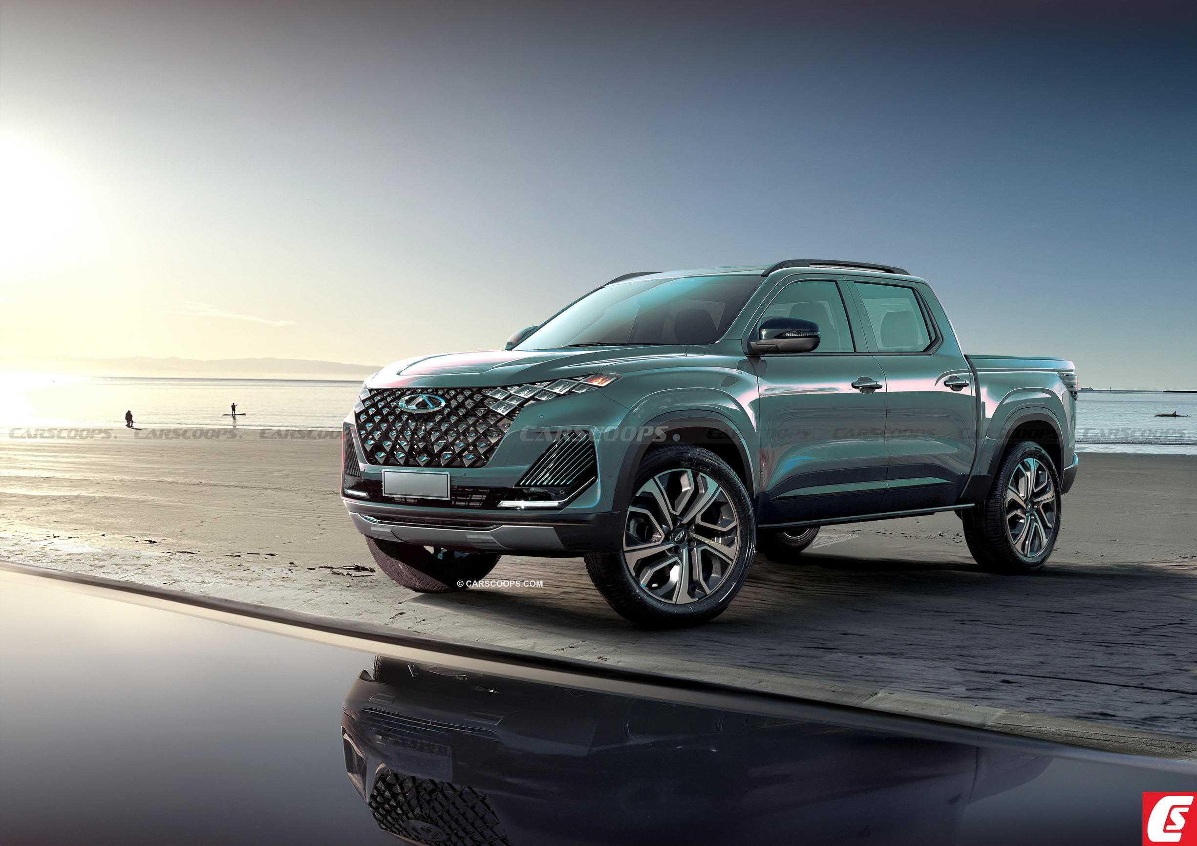 2025 Chery Pickup Truck Carscoops 005