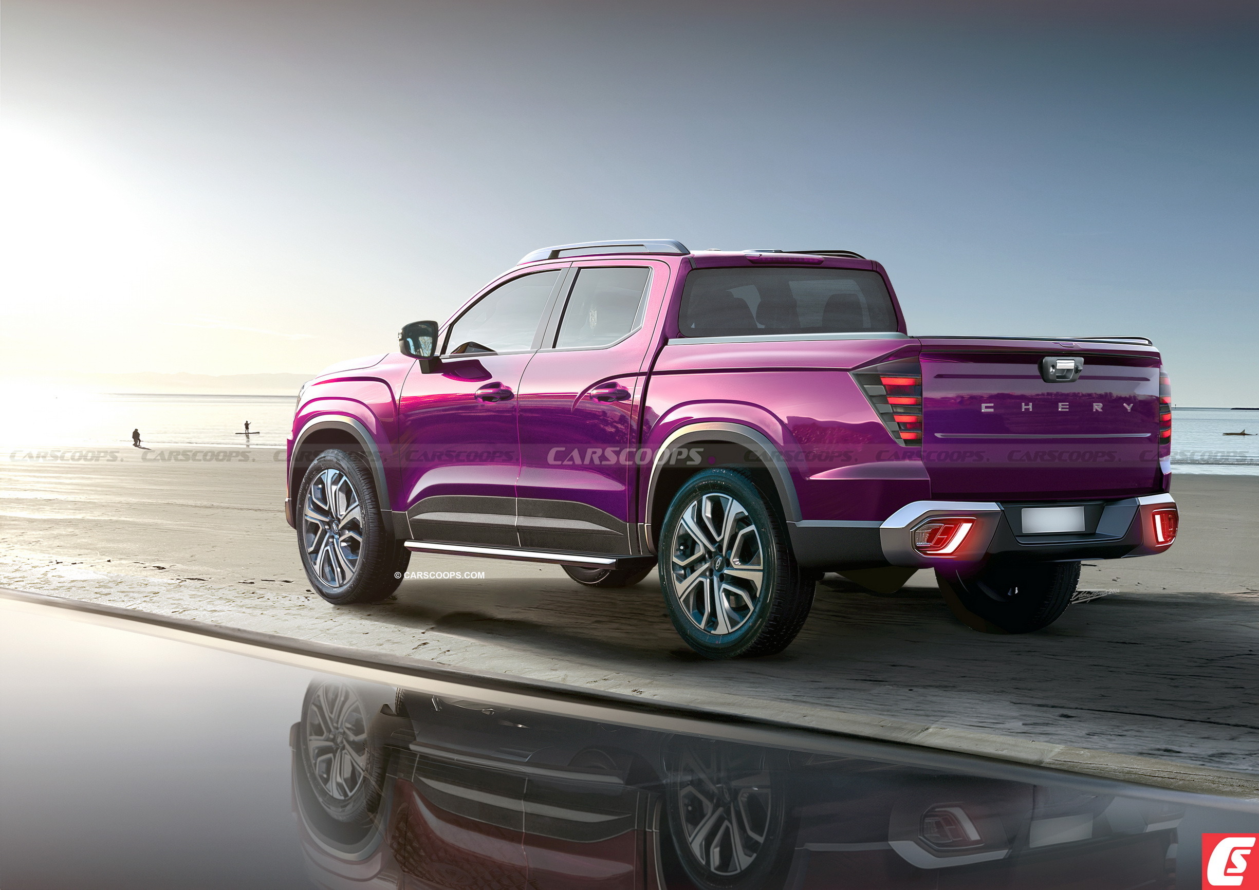 2025 Chery Pickup Truck Carscoops 8