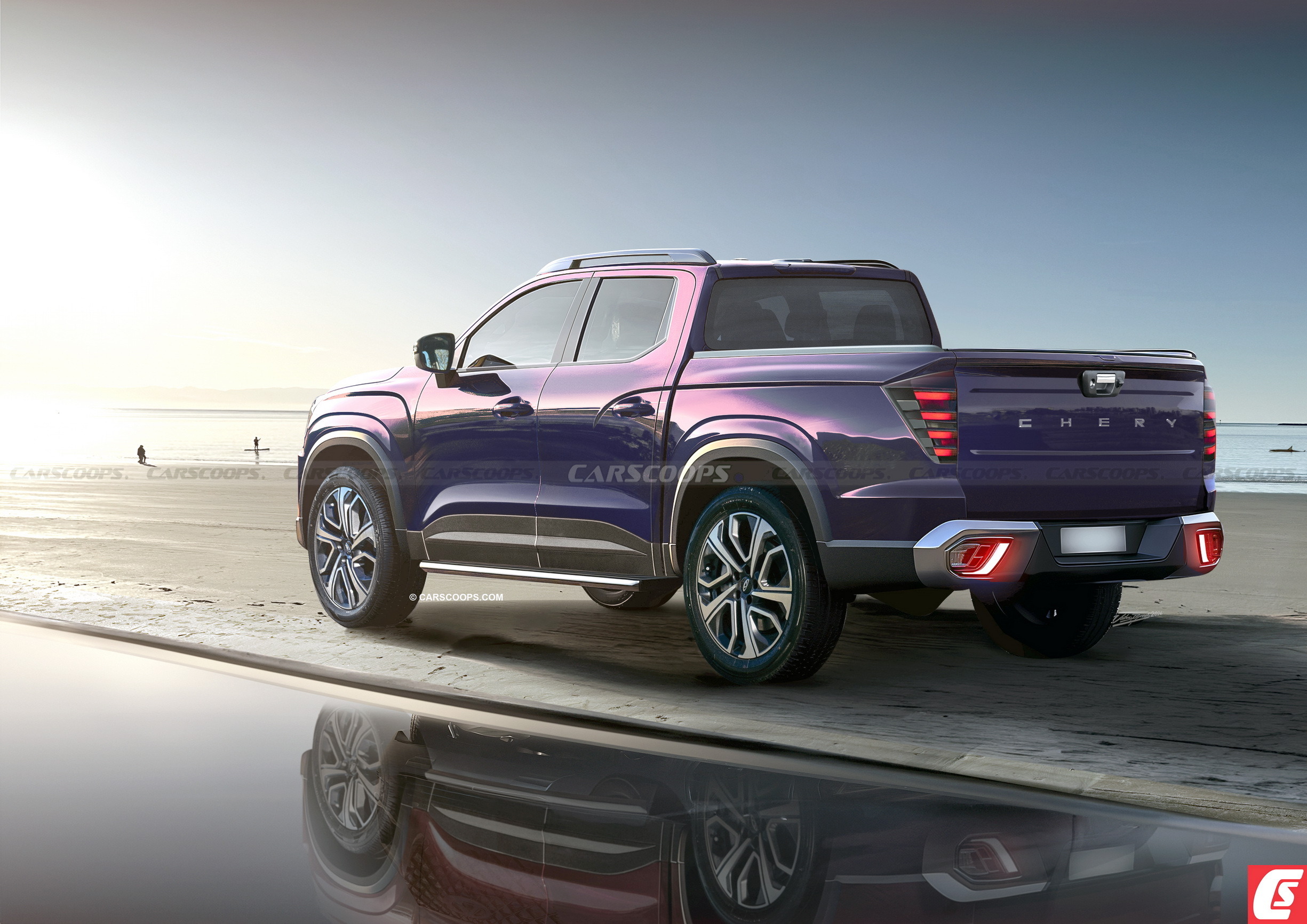 2025 Chery Pickup Truck Carscoops 9