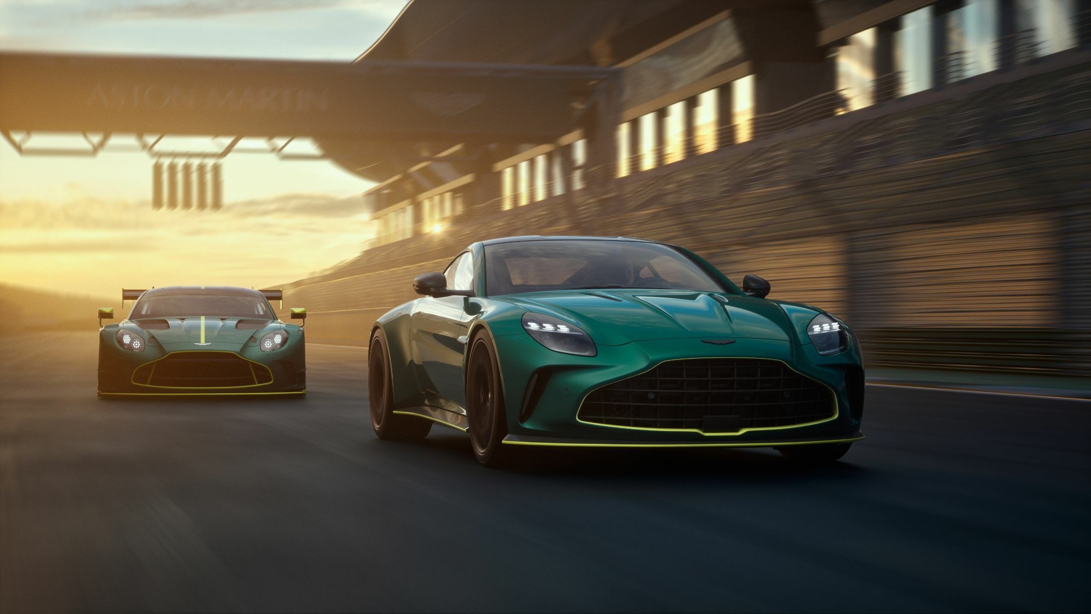 Aston Martin Vantage GT3 And AMR24 F1 (2)