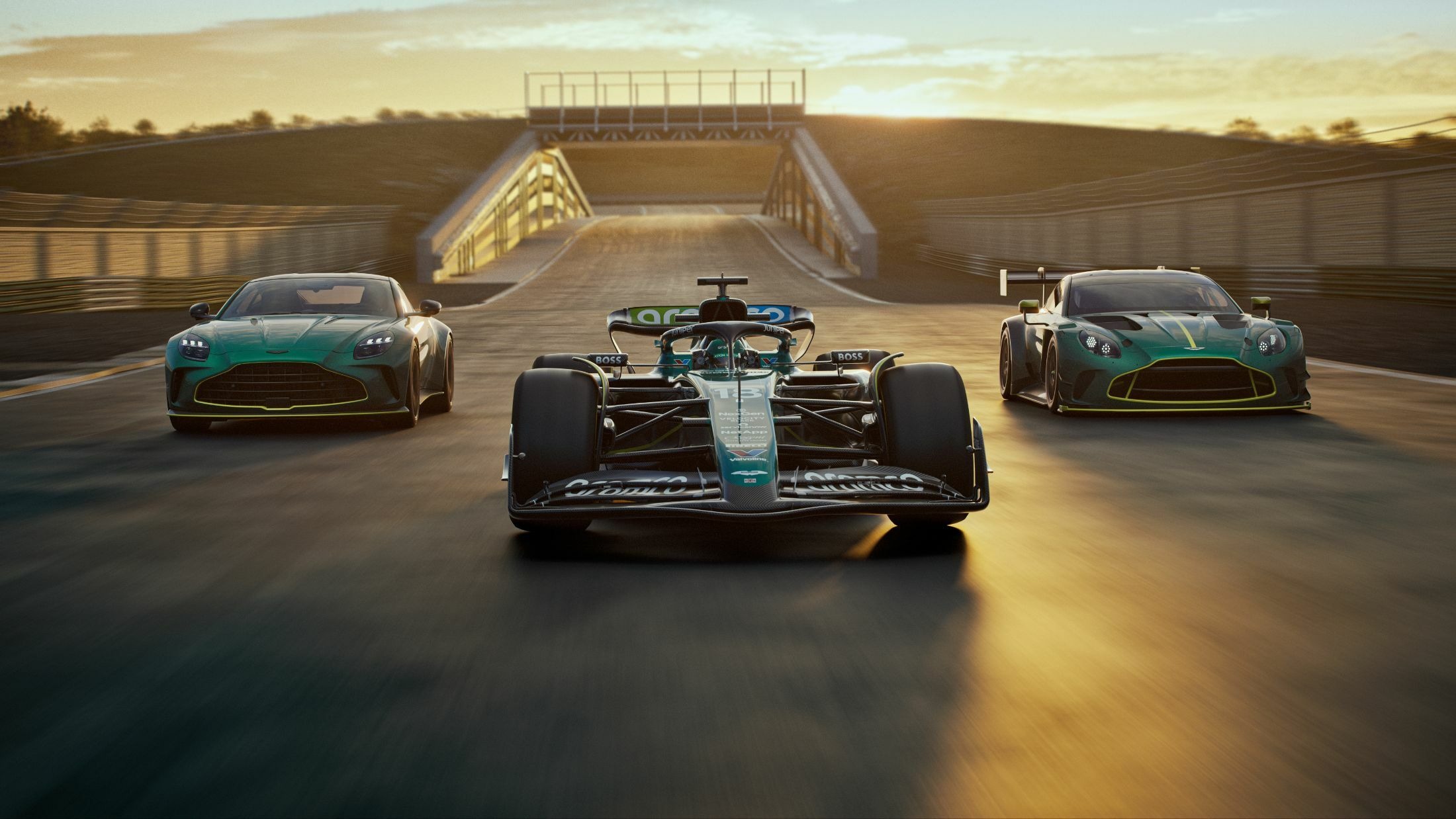 Aston Martin Vantage GT3 And AMR24 F1 (6)