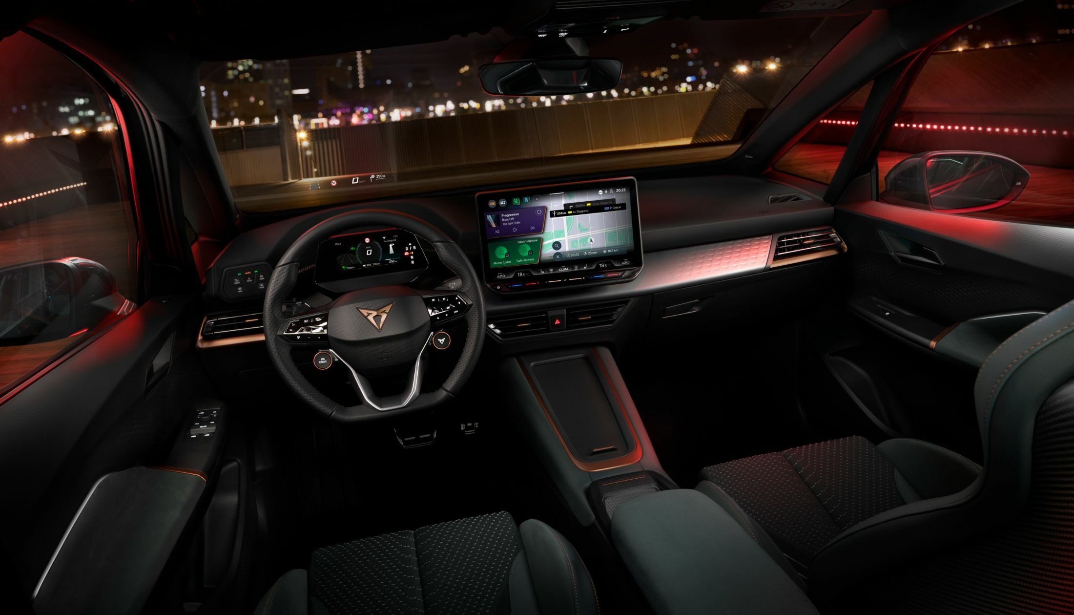 Cupra Born VZ interior (1)