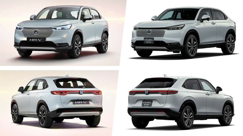 Honda Vezel Old VS New