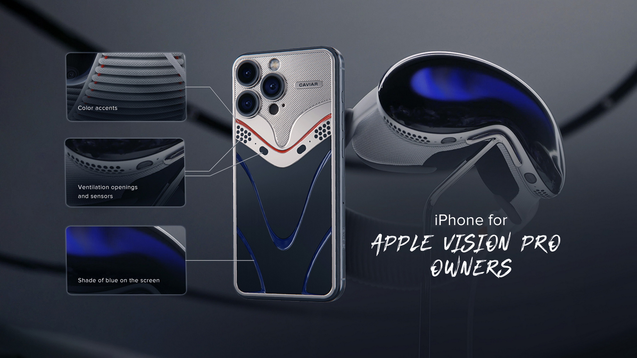 2024 Caviar iPhone 15 Apple Vision 1