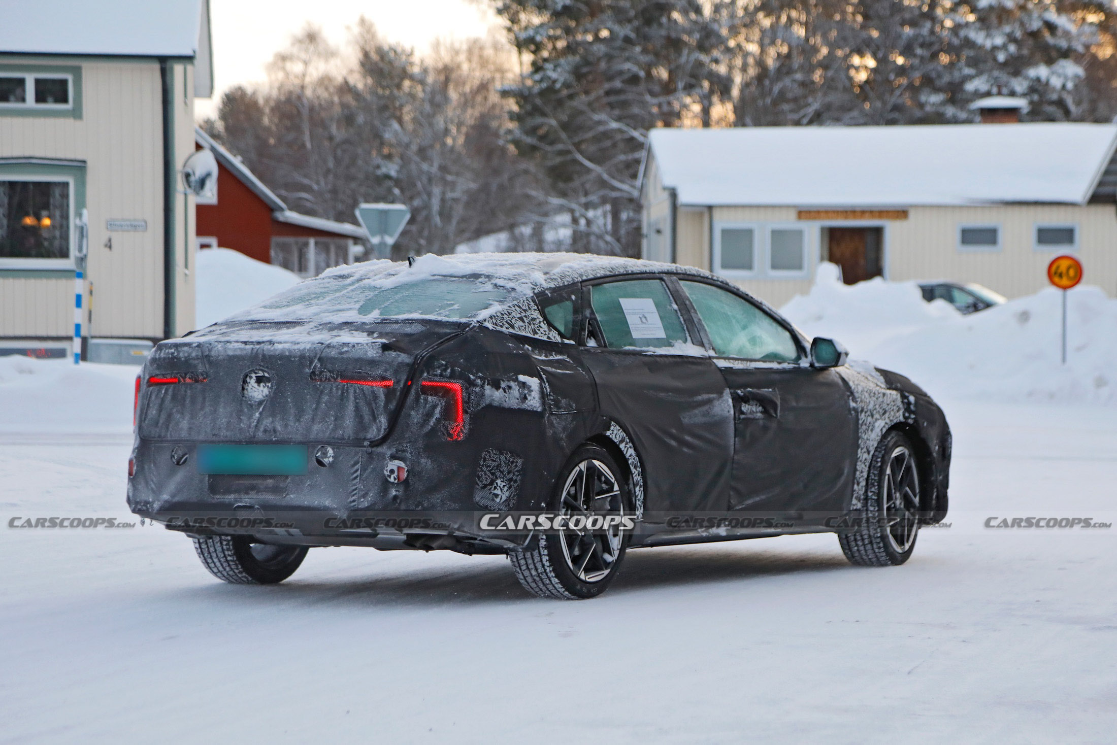 Kia K4 Forte spy shots scoop 00011