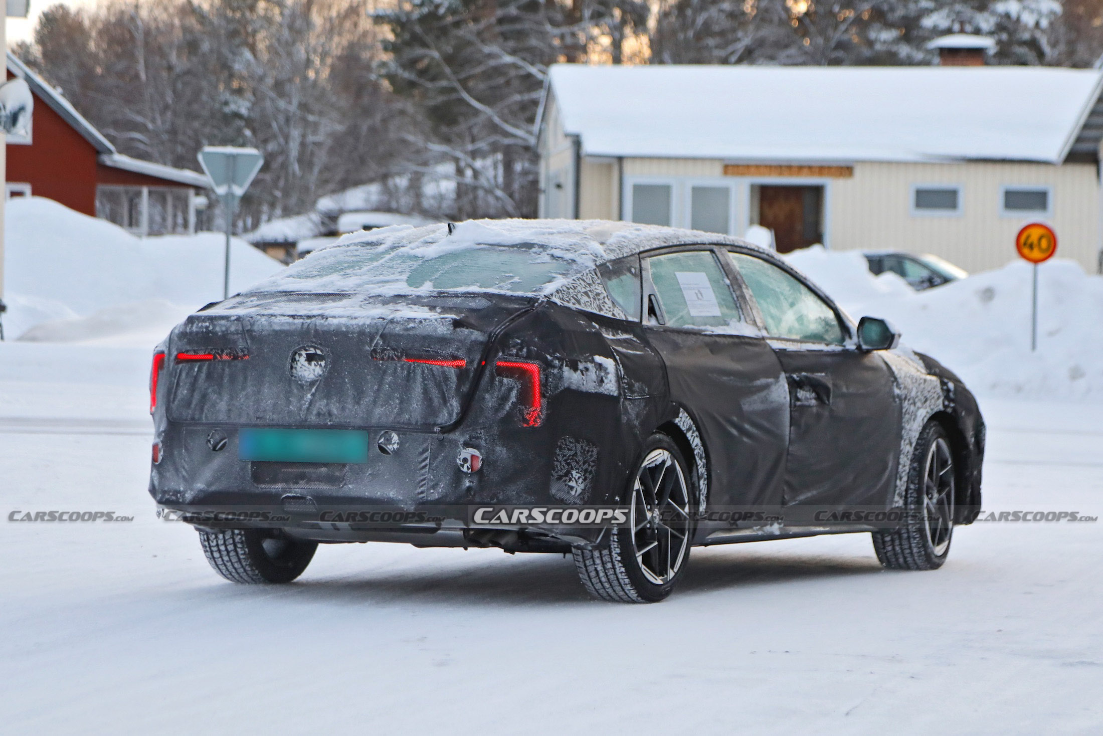 Kia K4 Forte spy shots scoop 00012