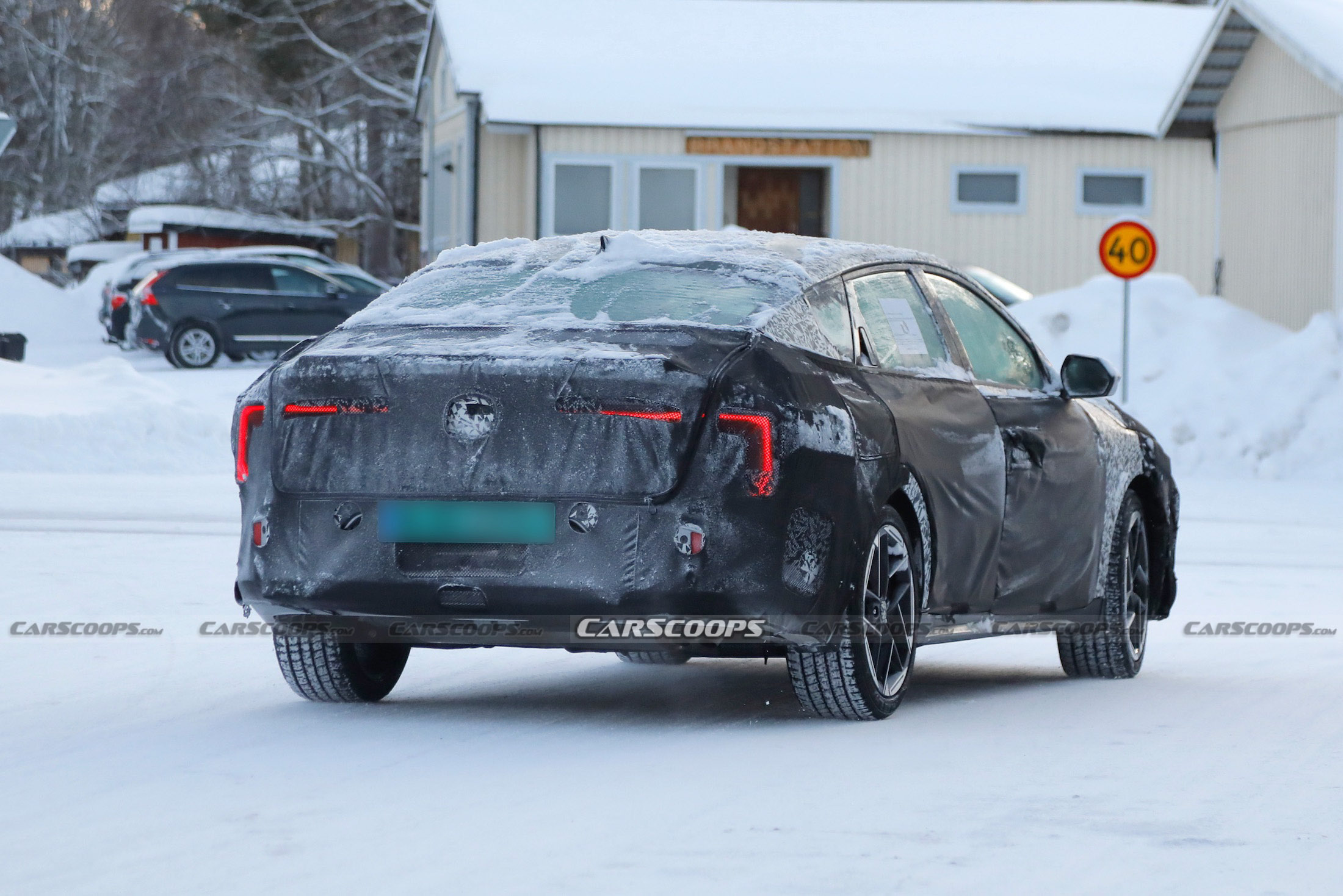 Kia K4 Forte spy shots scoop 00013