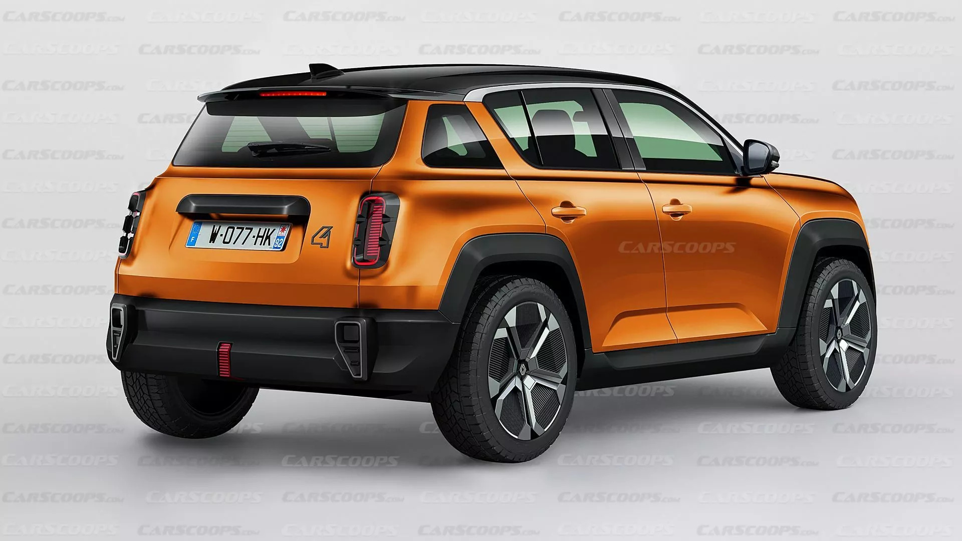 Renault_4L_Orange_Rear
