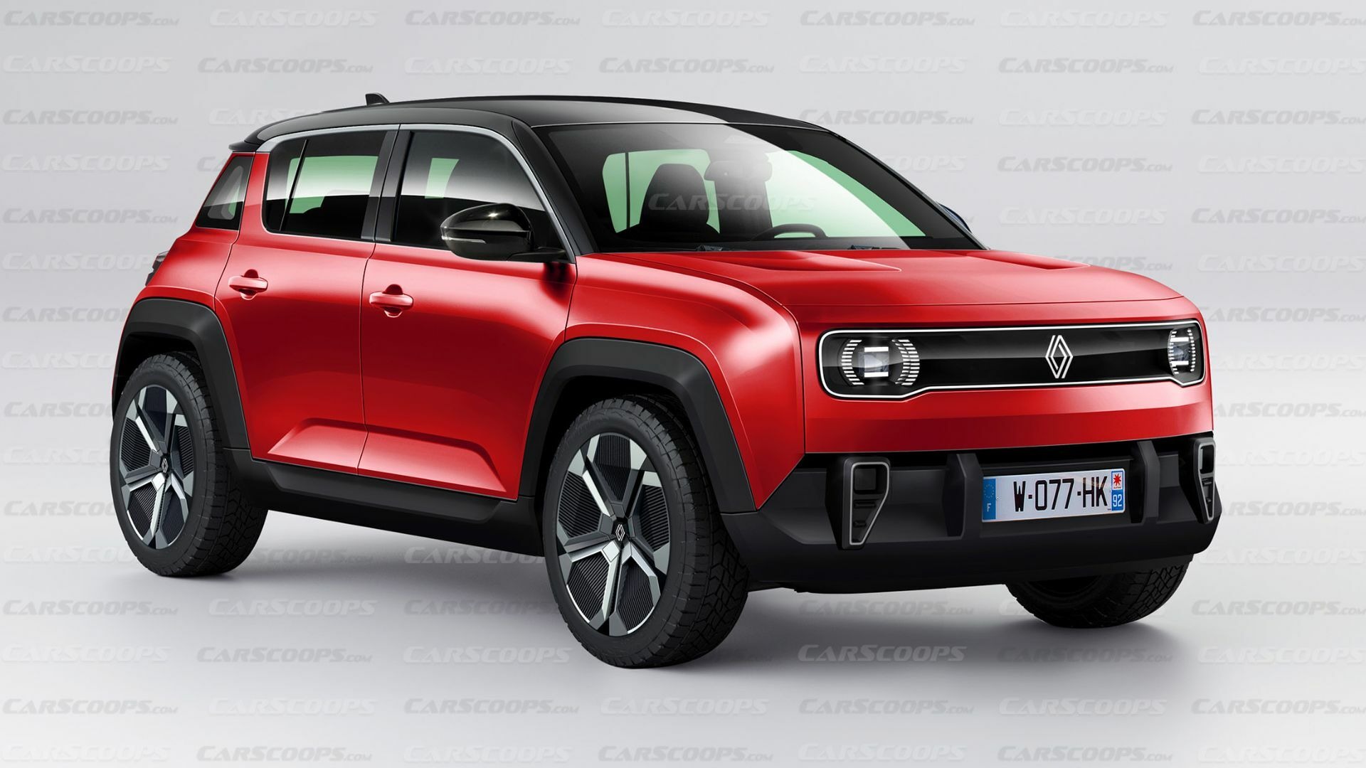 Renault_4L_Red_Front