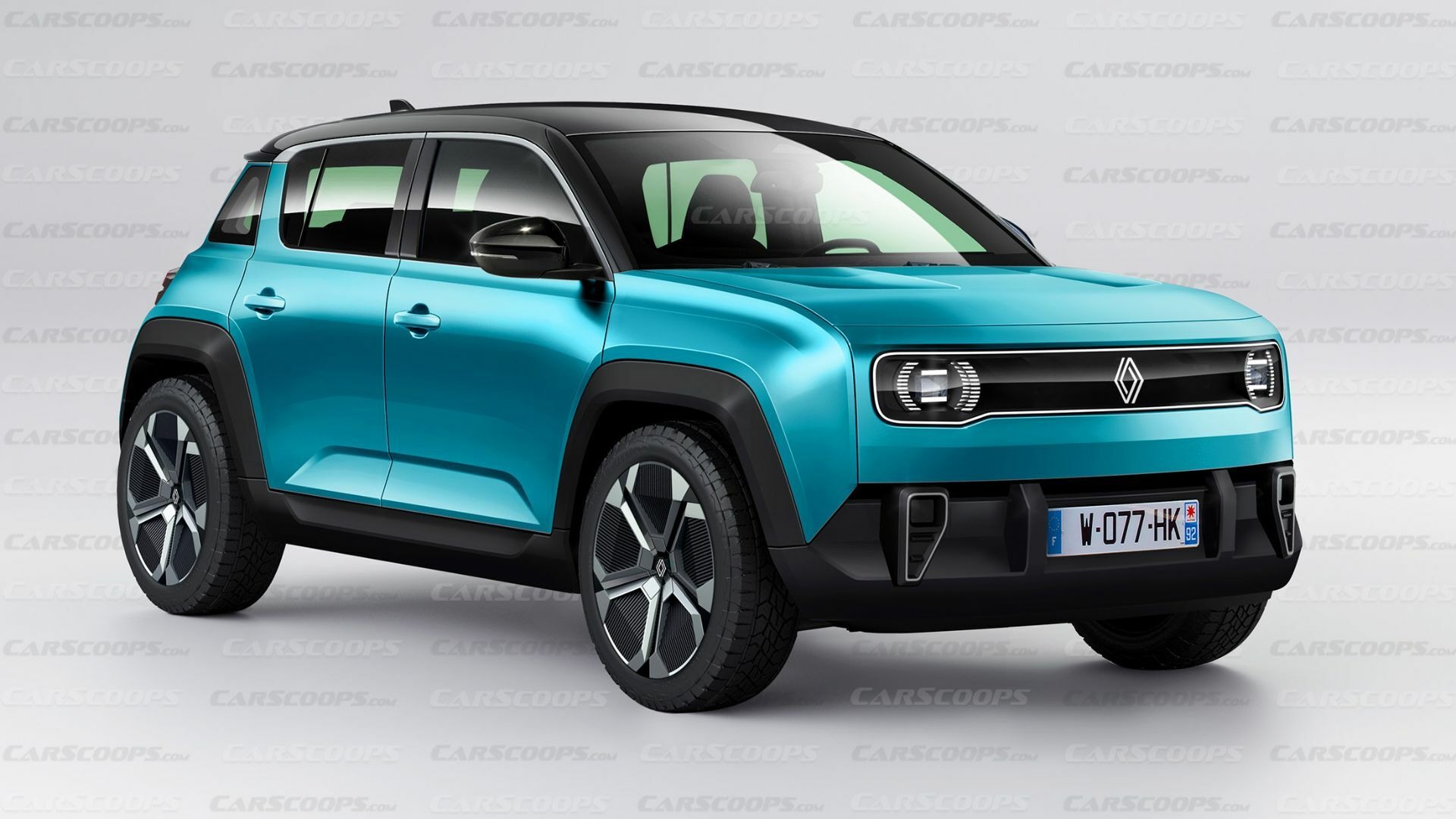 Renault_4L_Teal_Front